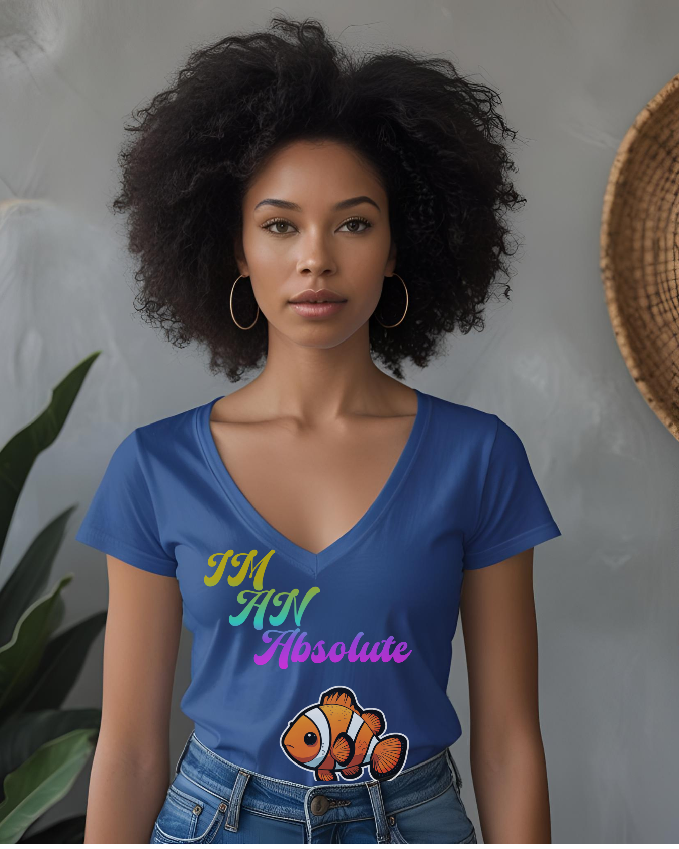 im an absolute clown  Design bella canvas 3005, Casual Wear, Gift for Sea Lovers, Beach Outfit, Fun Summer Shirt, Inspiration Tee product thumbnail image