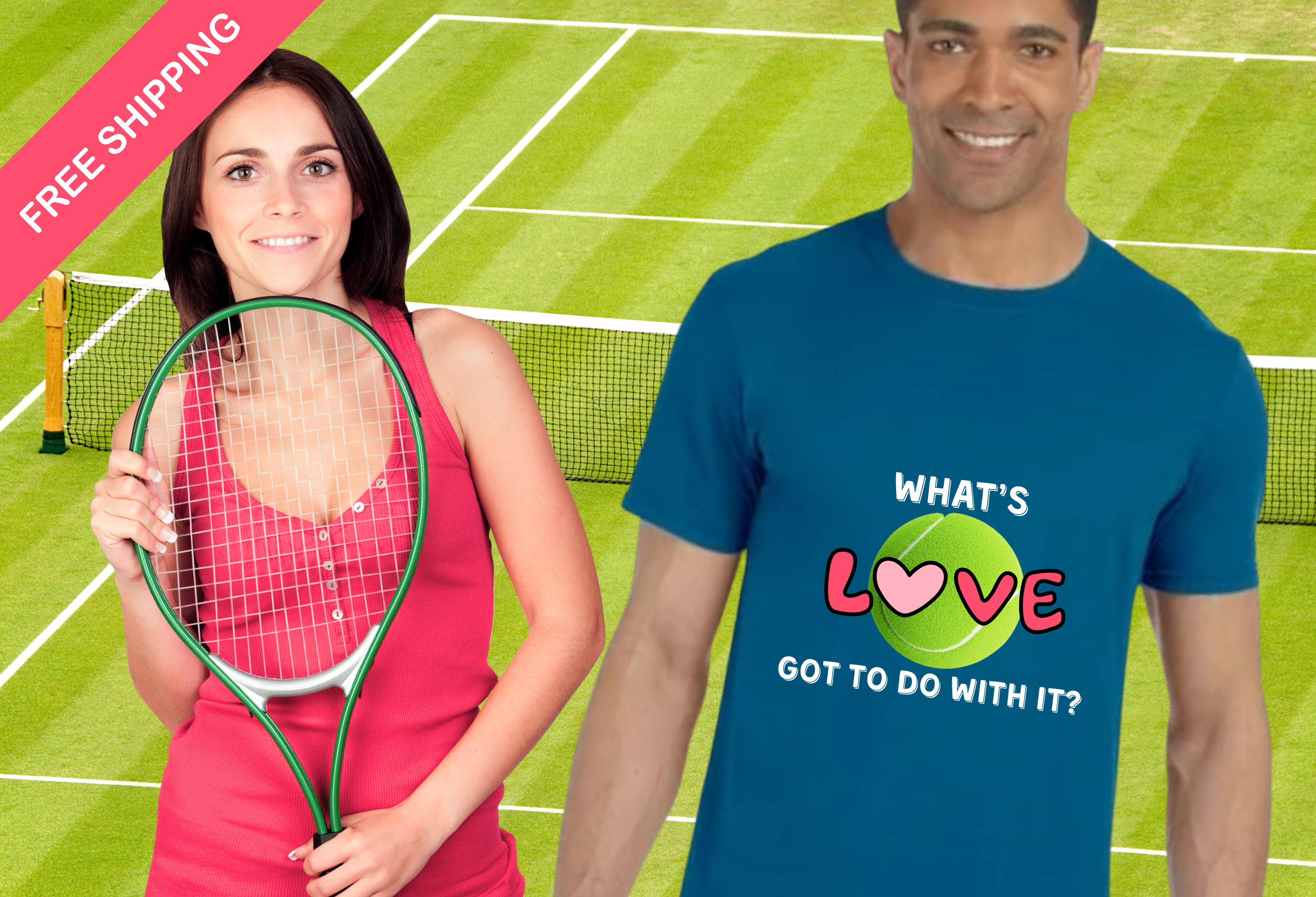 What's Love Got to Do With It Tee, Fun Unisex T-Shirt, Cute Love Tee, Gift for her or him, Couple's Match Tees, Tennis related T-shirt What's Love Got to Do With It Tee, Fun Unisex T-Shirt, Cute Love Tee, Gift for her or him, Couple's Match Tees, Tennis related T-shirt