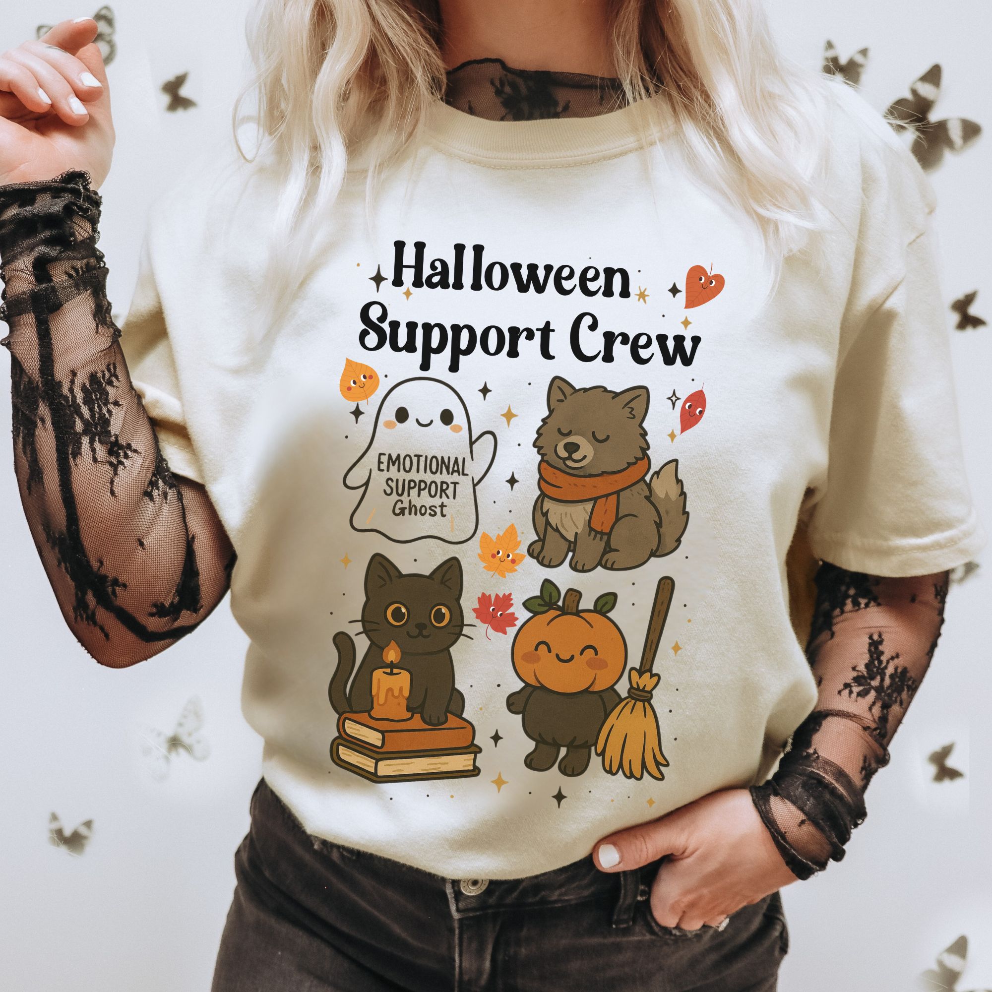  Halloween Support Crew T-Shirt