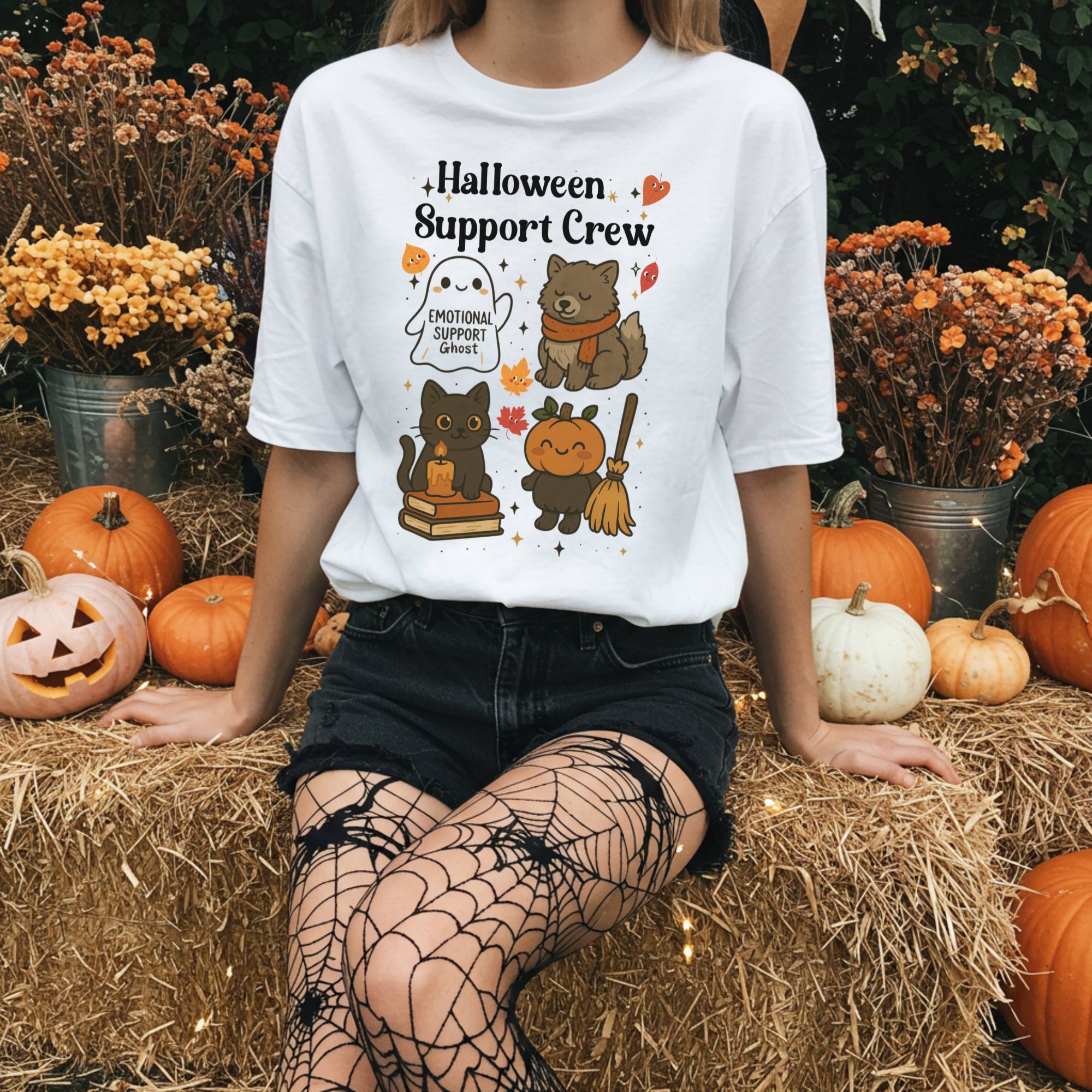 Halloween Support Crew T-Shirt product thumbnail image Halloween Support Crew T-Shirt product thumbnail image