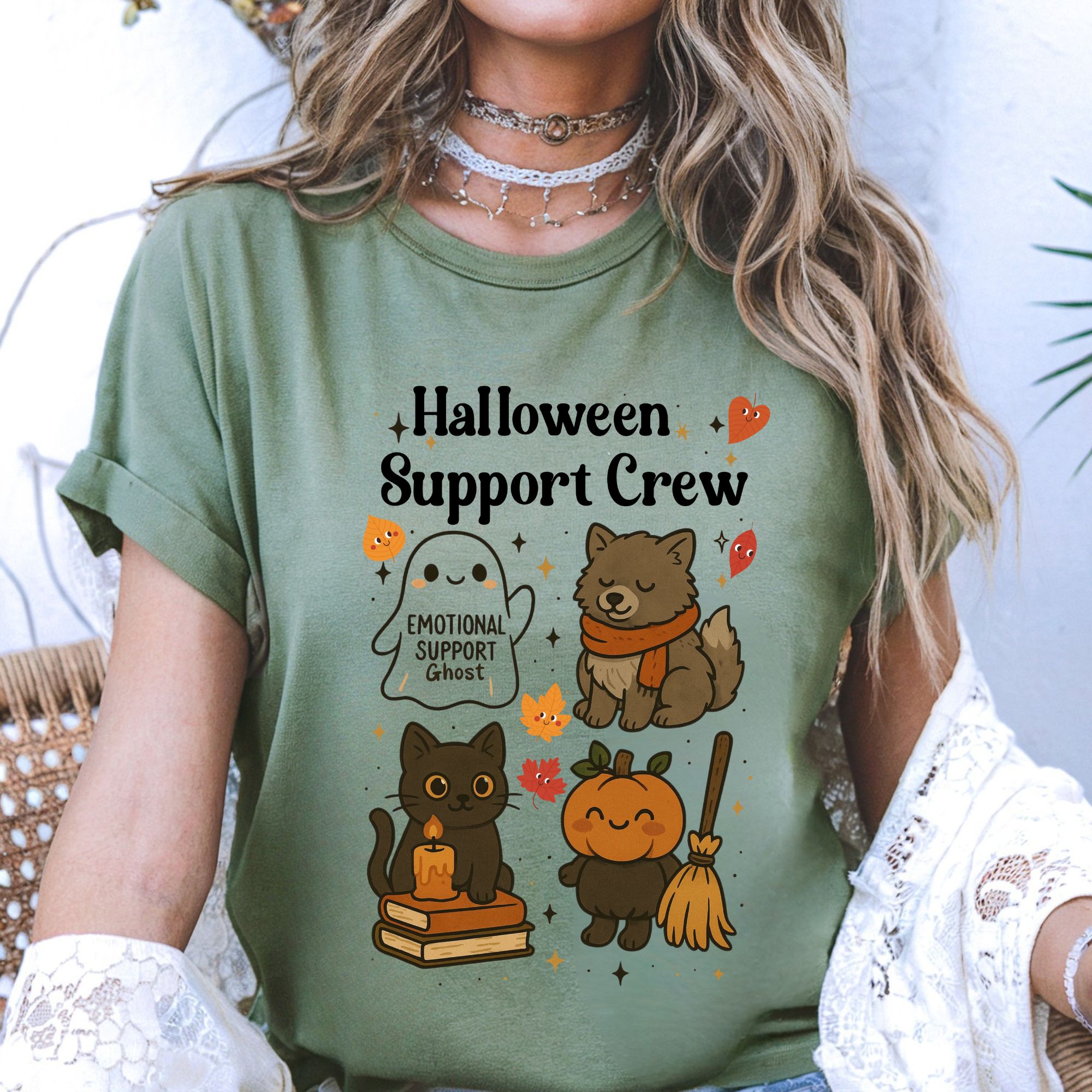 Halloween Support Crew T-Shirt product thumbnail image Halloween Support Crew T-Shirt product thumbnail image
