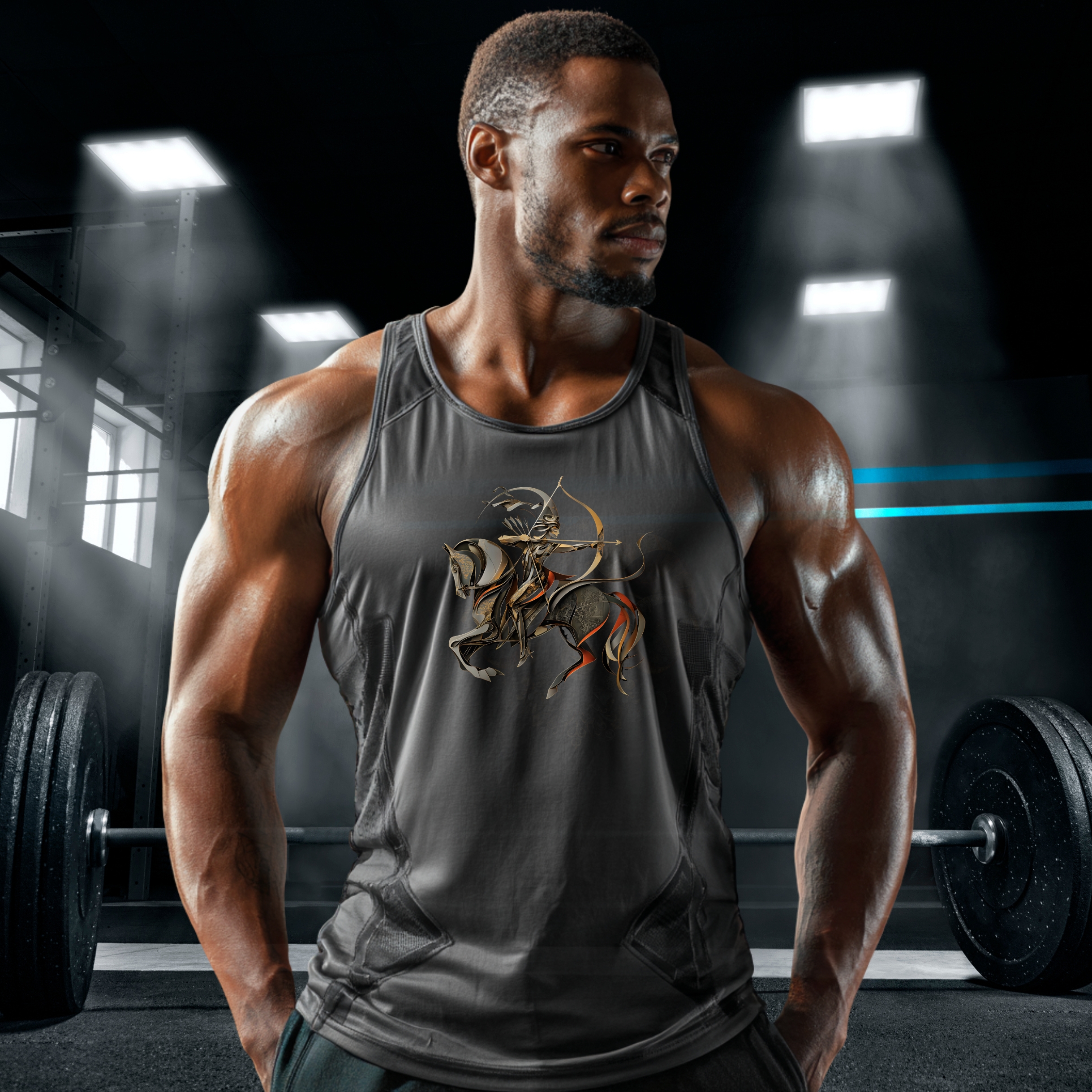 Sagittarius Astrological Sign Unisex Jersey Tank product thumbnail image