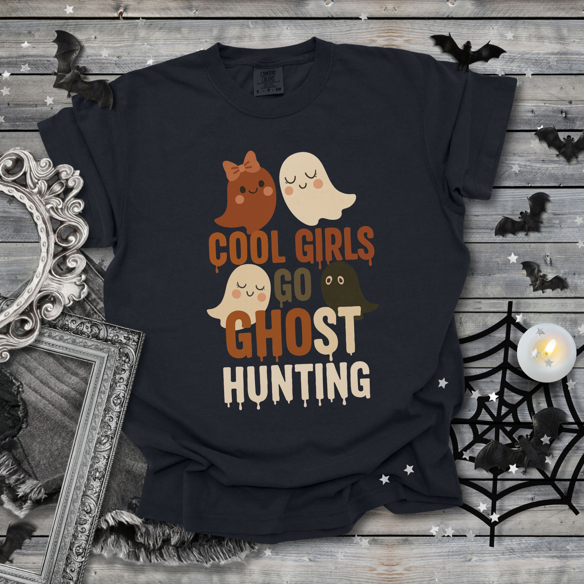 Cool Girls Ghost Hunting T-Shirt product thumbnail image
