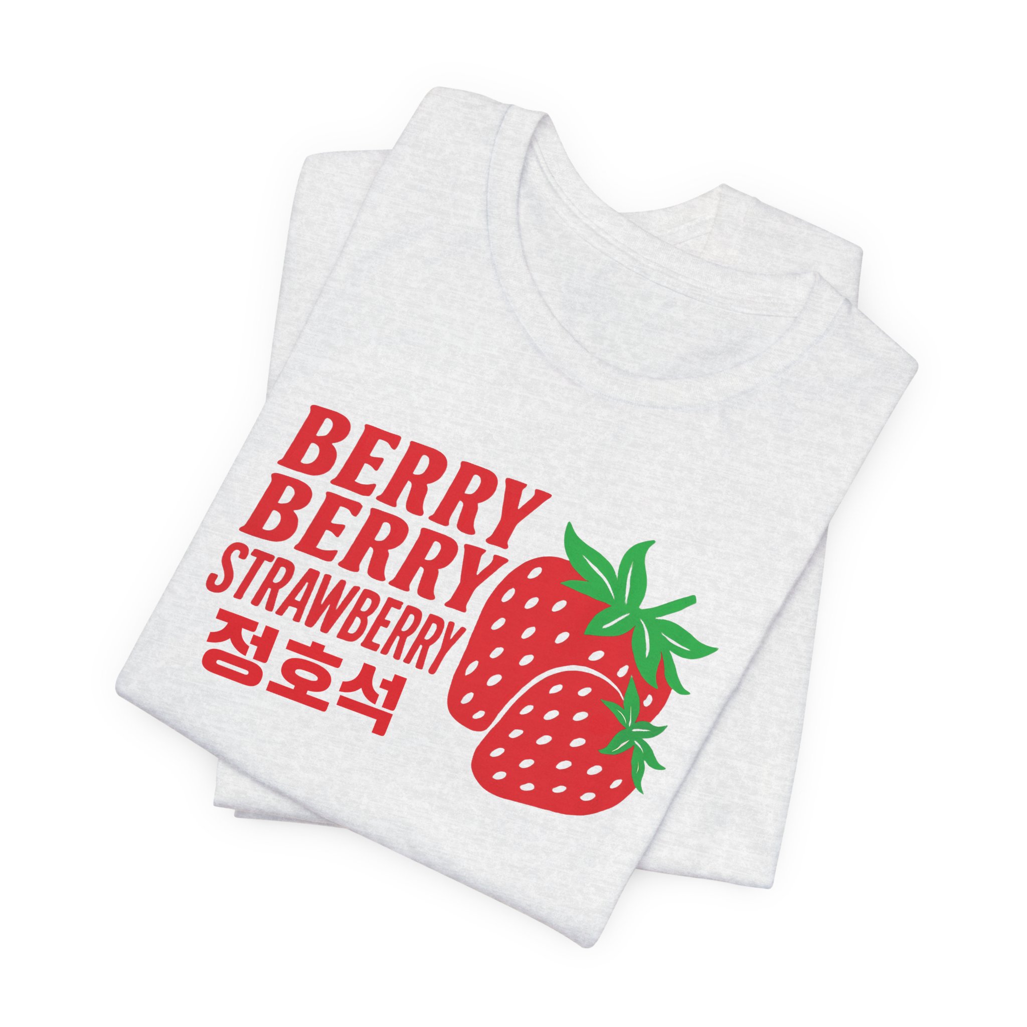 Hobi Berry Berry Strawberry Unisex Tee, Designed for Army by Army product thumbnail image Hobi Berry Berry Strawberry Unisex Tee, Designed for Army by Army product thumbnail image