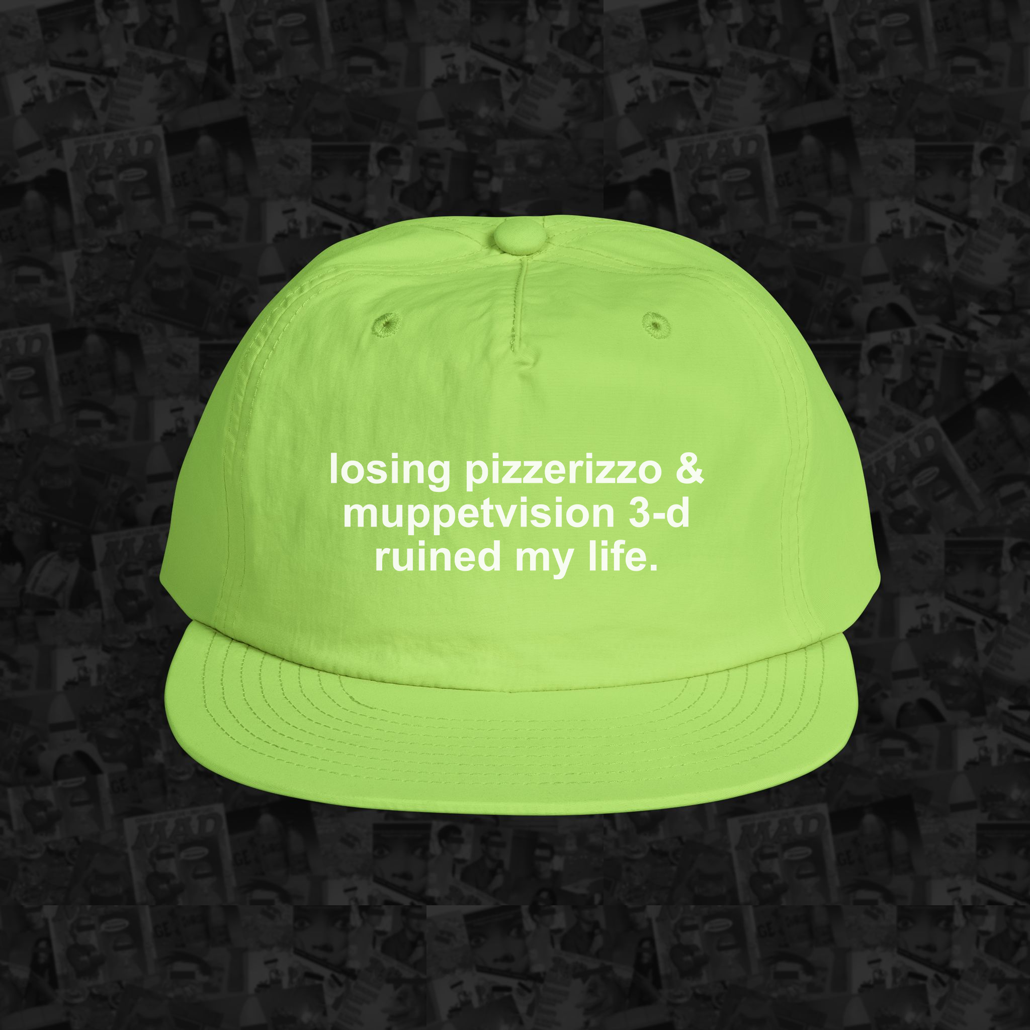 Muppettime Sadness Surf Cap