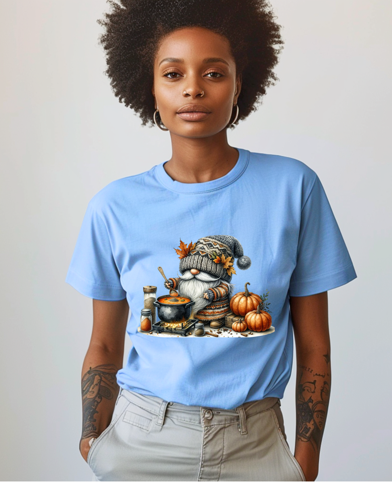 Unisex Heavy Cotton gildan 5000 gnome Tee product thumbnail image