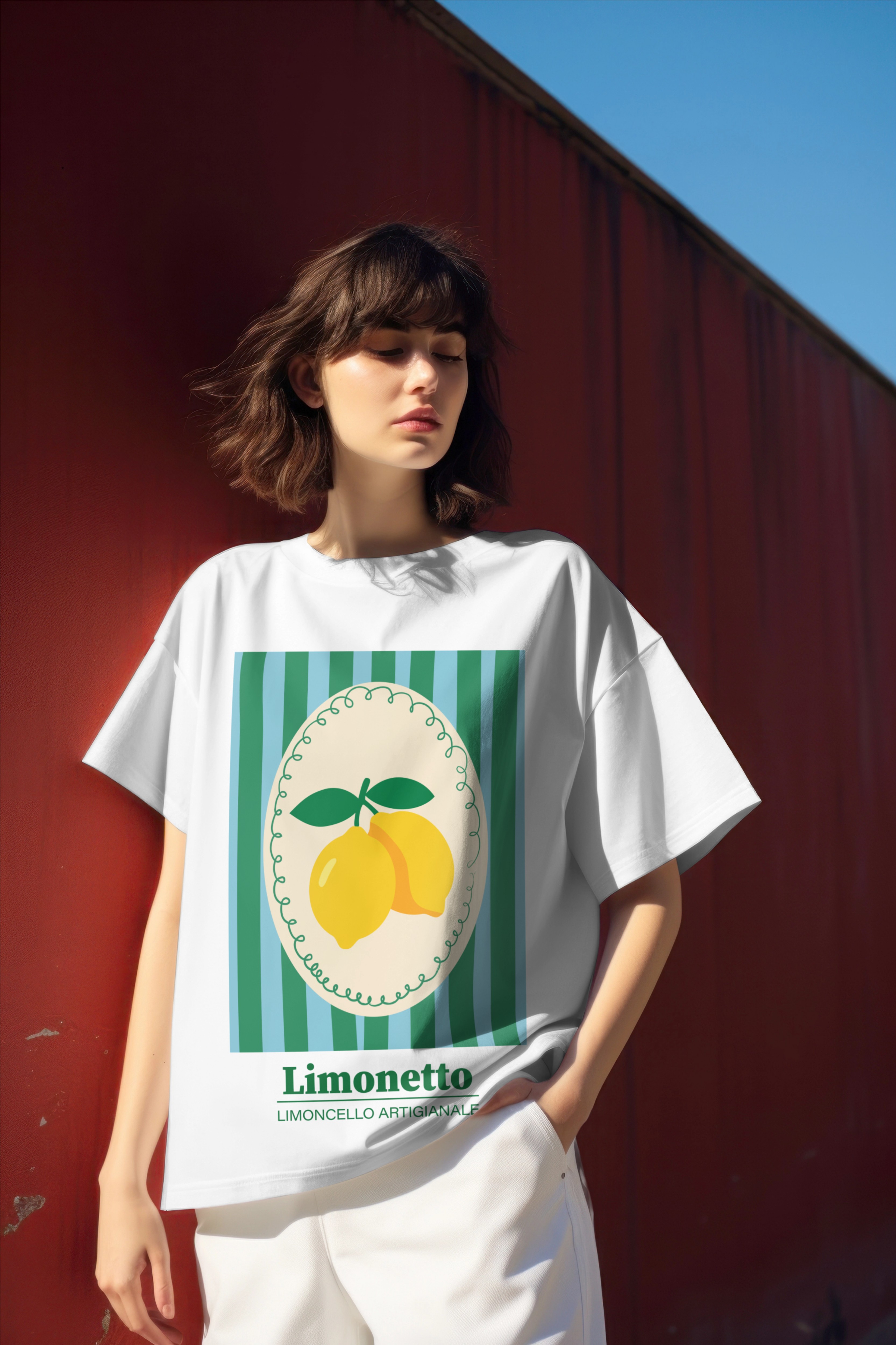 Limoncello Jersey Short Sleeve Tee –  Graphic T-Shirt
