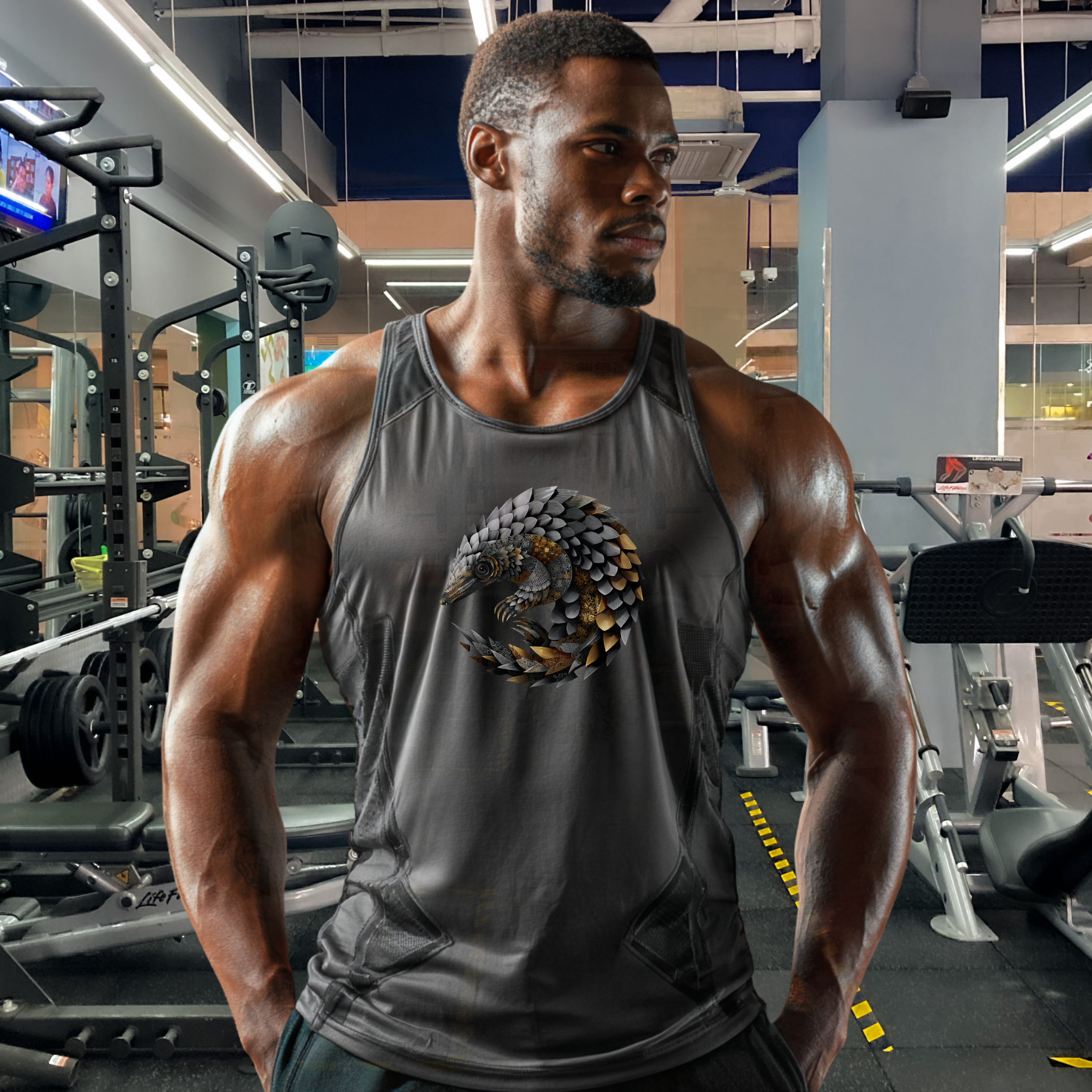 Pangolin Unisex Jersey Tank Top product thumbnail image Pangolin Unisex Jersey Tank Top product thumbnail image