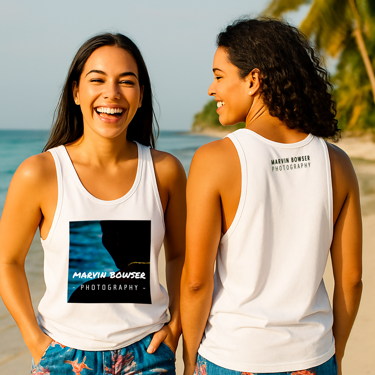 Brazil Rooftop Pool Photo  Tank — Lightweight Summer Vacation Tank product thumbnail image