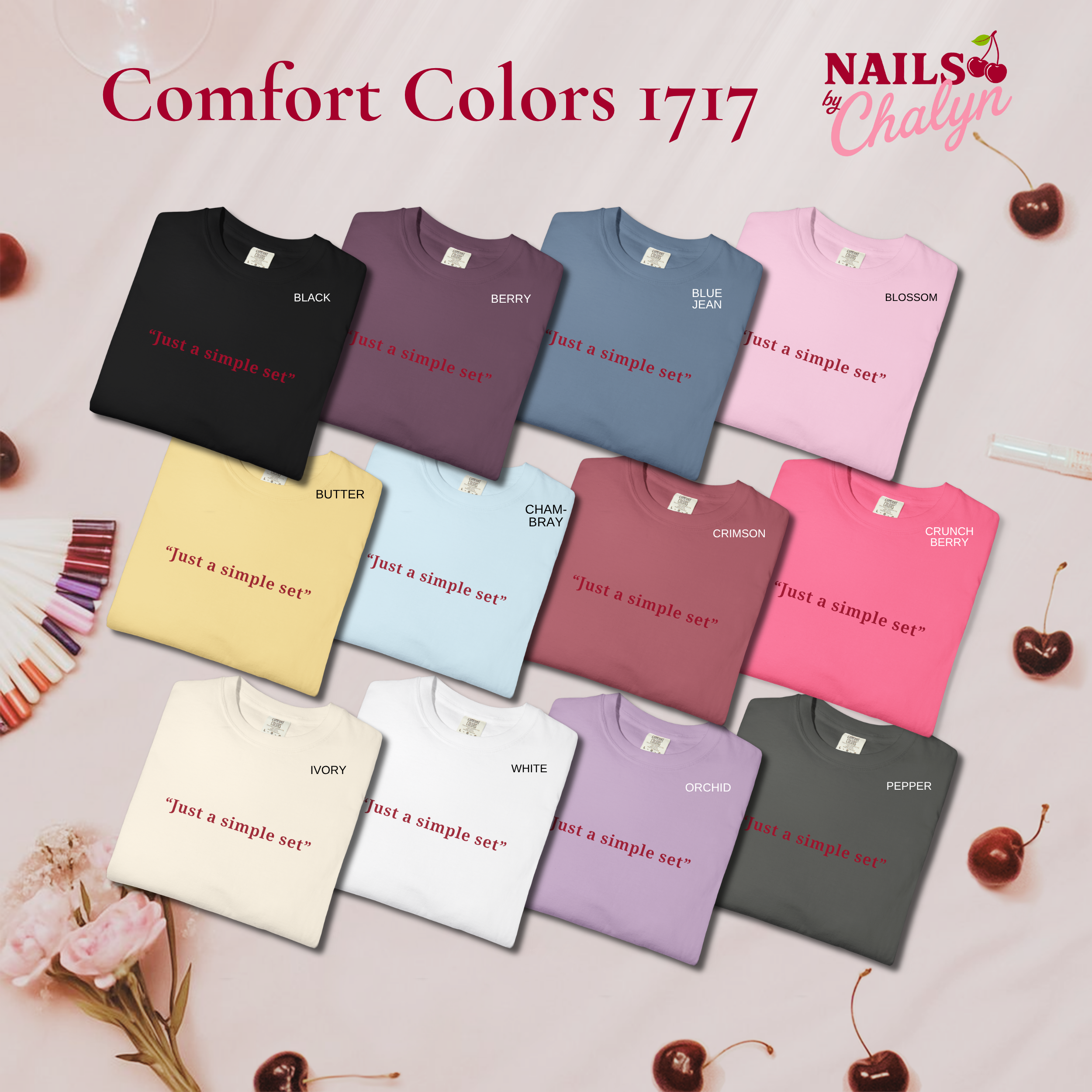 Just a Simple Set, Comfort Colors Tee product thumbnail image