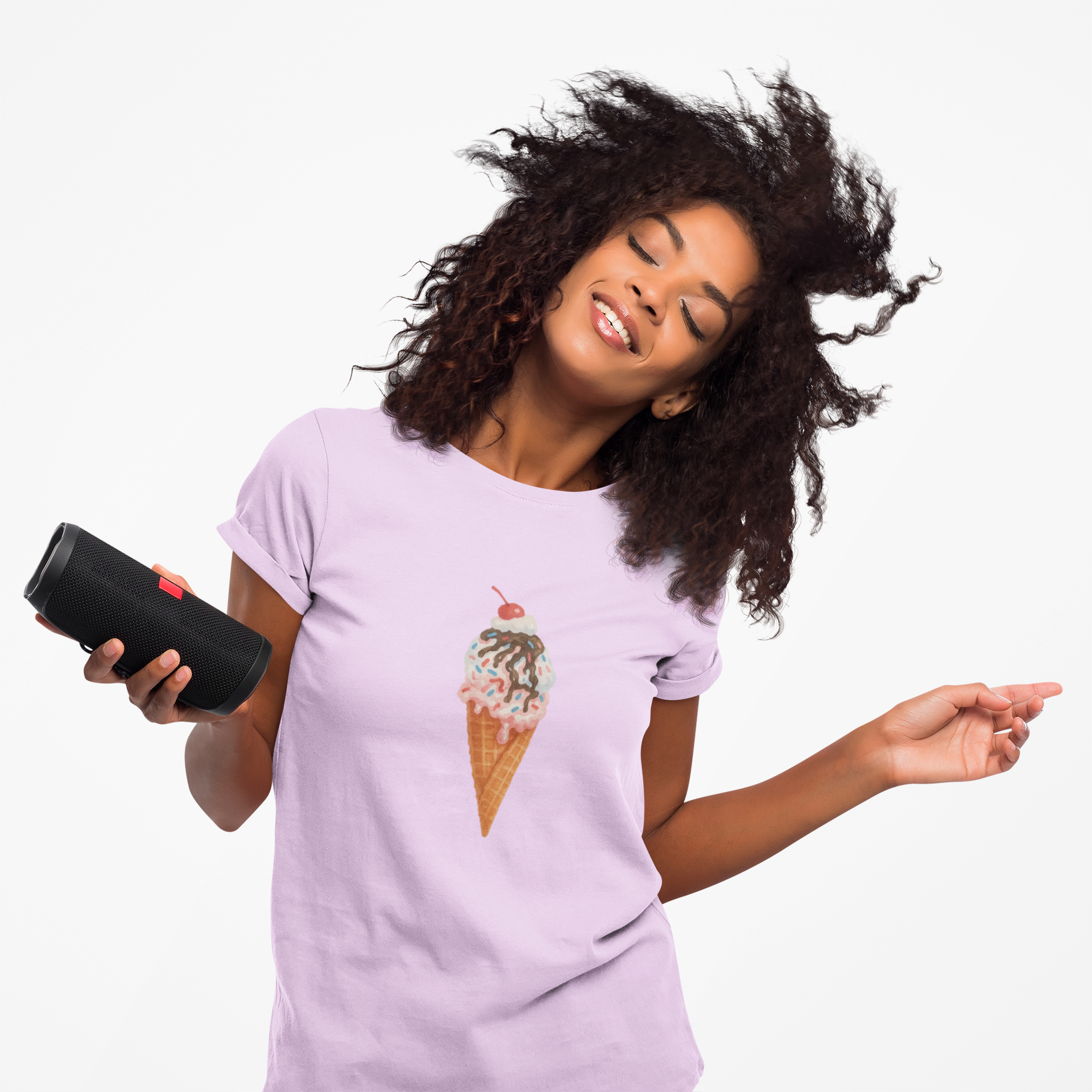 Ice Cream Tee, Summer Shirt, Food Lover Gift, Unisex T-Shirt, Graphic Tee, Cute Dessert Apparel