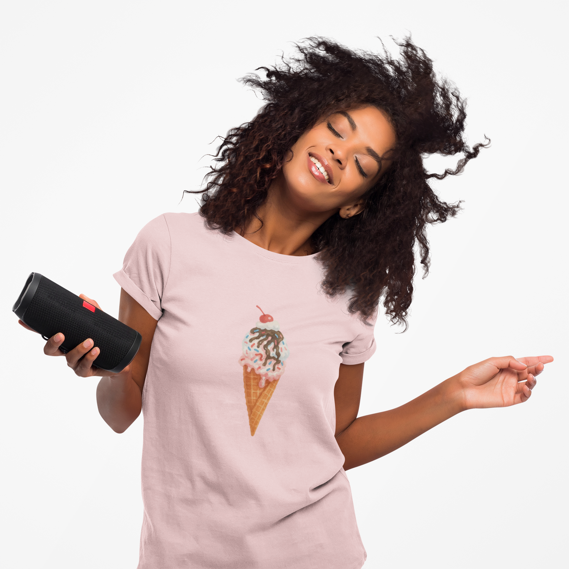Ice Cream Tee, Summer Shirt, Food Lover Gift, Unisex T-Shirt, Graphic Tee, Cute Dessert Apparel product thumbnail image Ice Cream Tee, Summer Shirt, Food Lover Gift, Unisex T-Shirt, Graphic Tee, Cute Dessert Apparel product thumbnail image