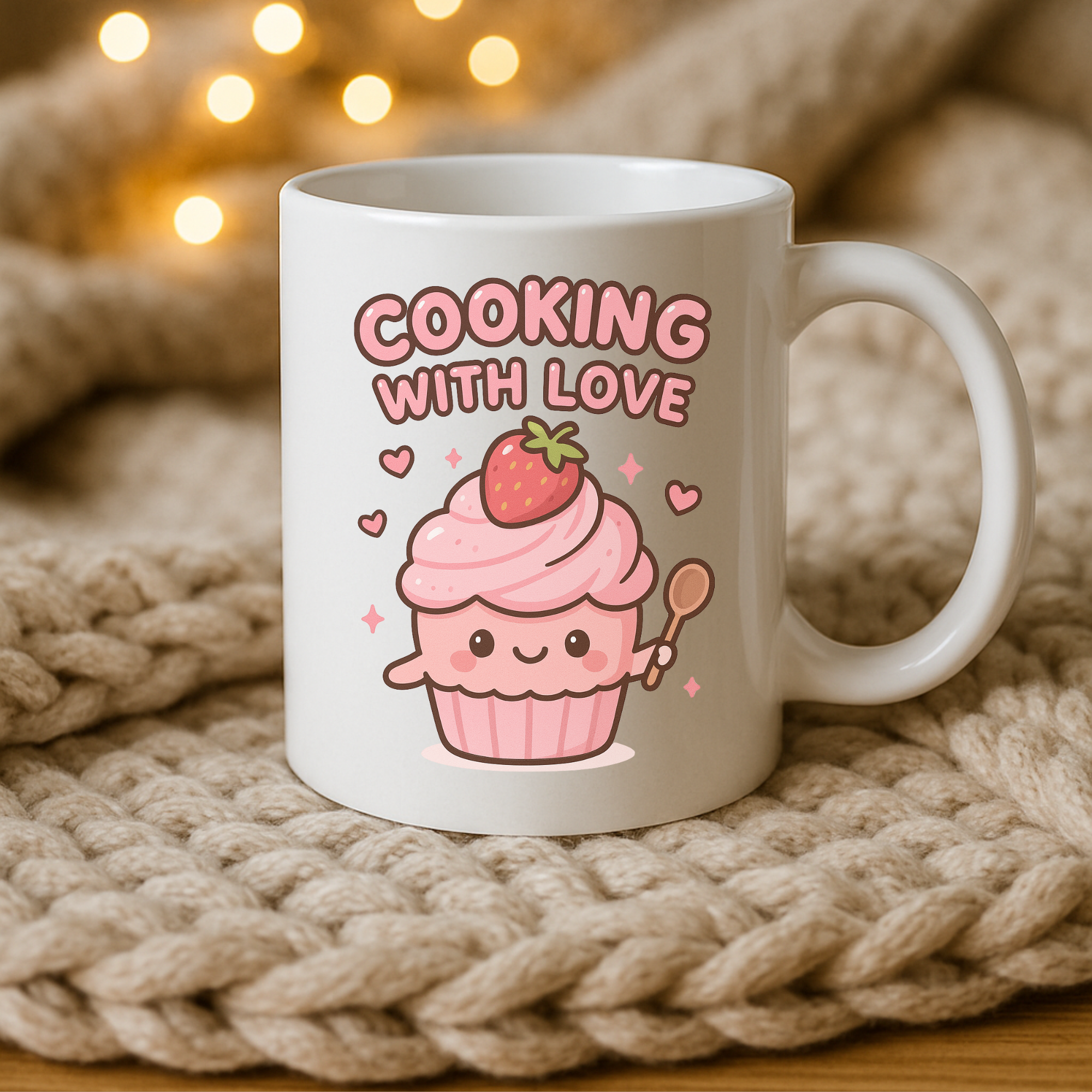 Cute Mug - Gift for Bakers, Kitchen Decor, Coffee Lovers Cute Mug - Gift for Bakers, Kitchen Decor, Coffee Lovers