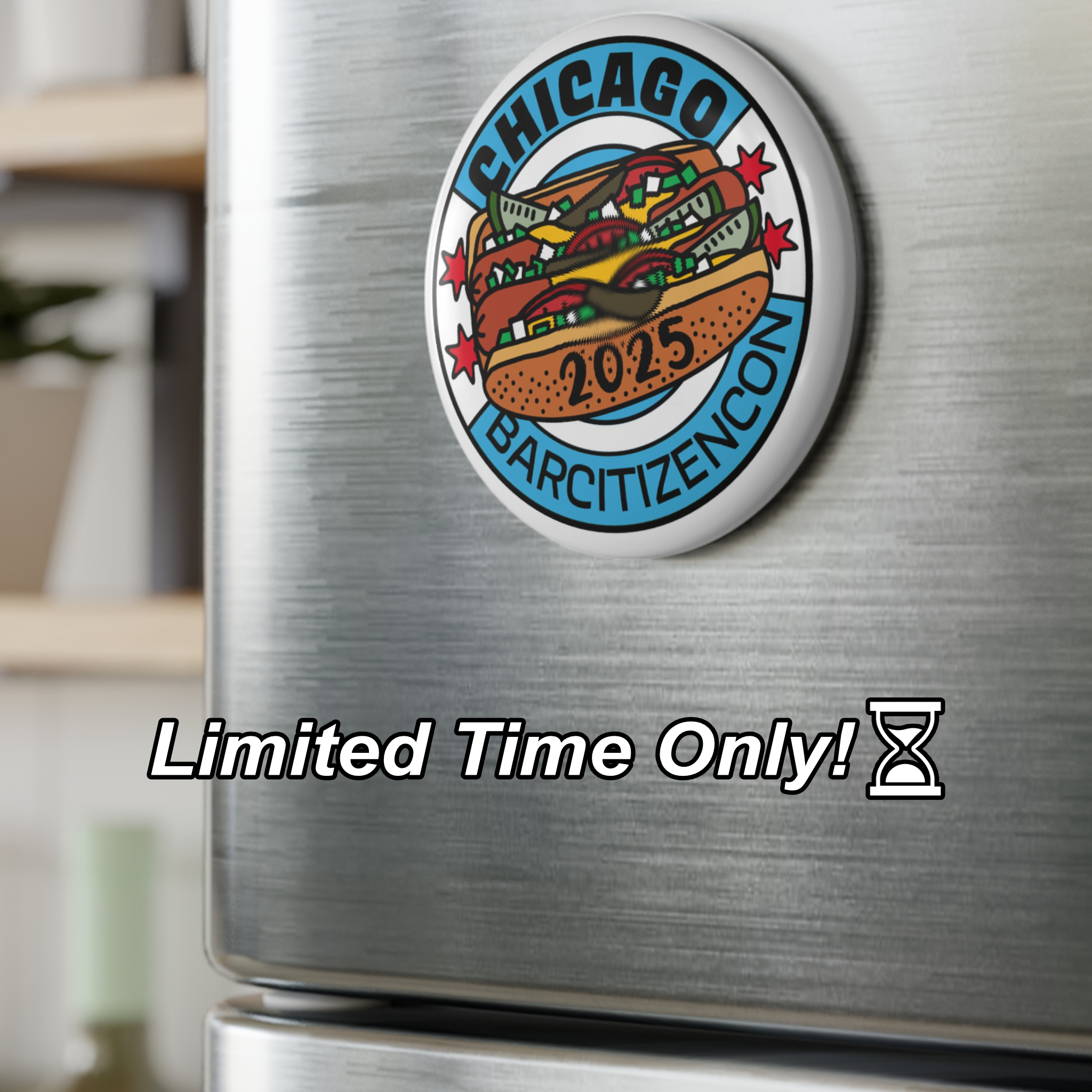 Official Chicago BarCitizenCon [Magnet] product thumbnail image