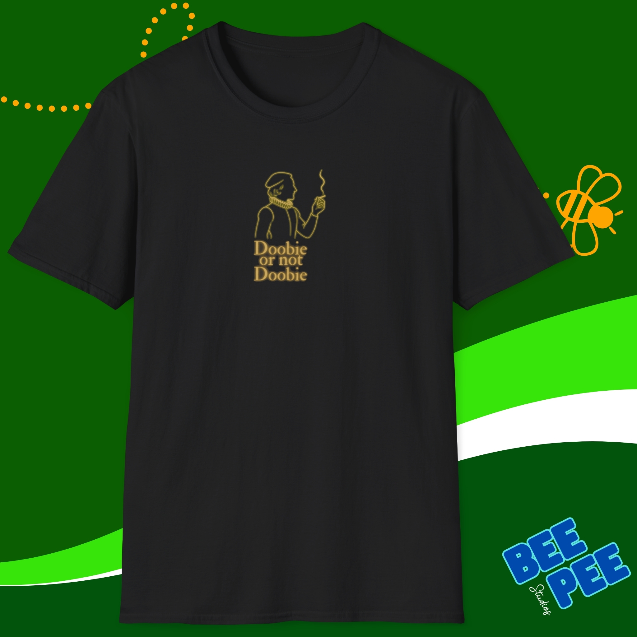 A Shakespearean character with a question. Comfy Unisex Tee product thumbnail image A Shakespearean character with a question. Comfy Unisex Tee product thumbnail image