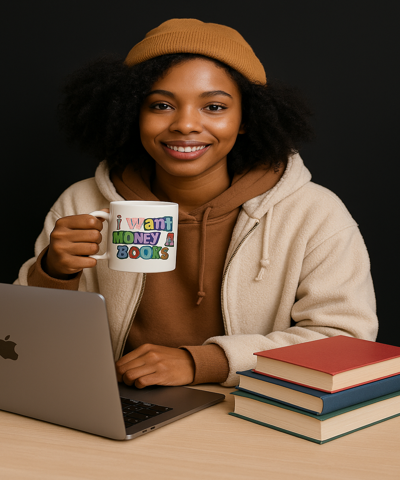 I want money 4 Books Mug