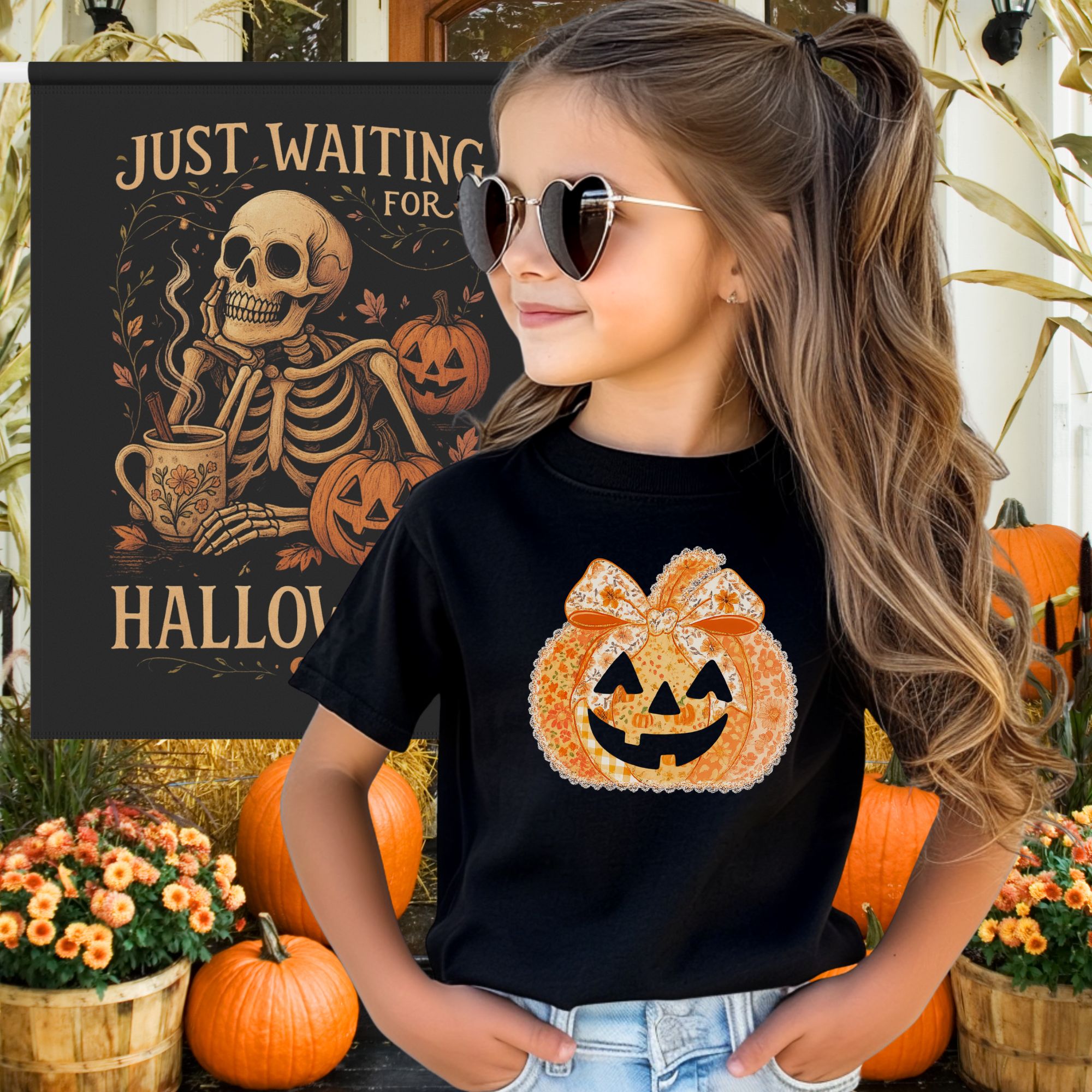 Kids Jack-o-Lantern Shirt product thumbnail image Kids Jack-o-Lantern Shirt product thumbnail image