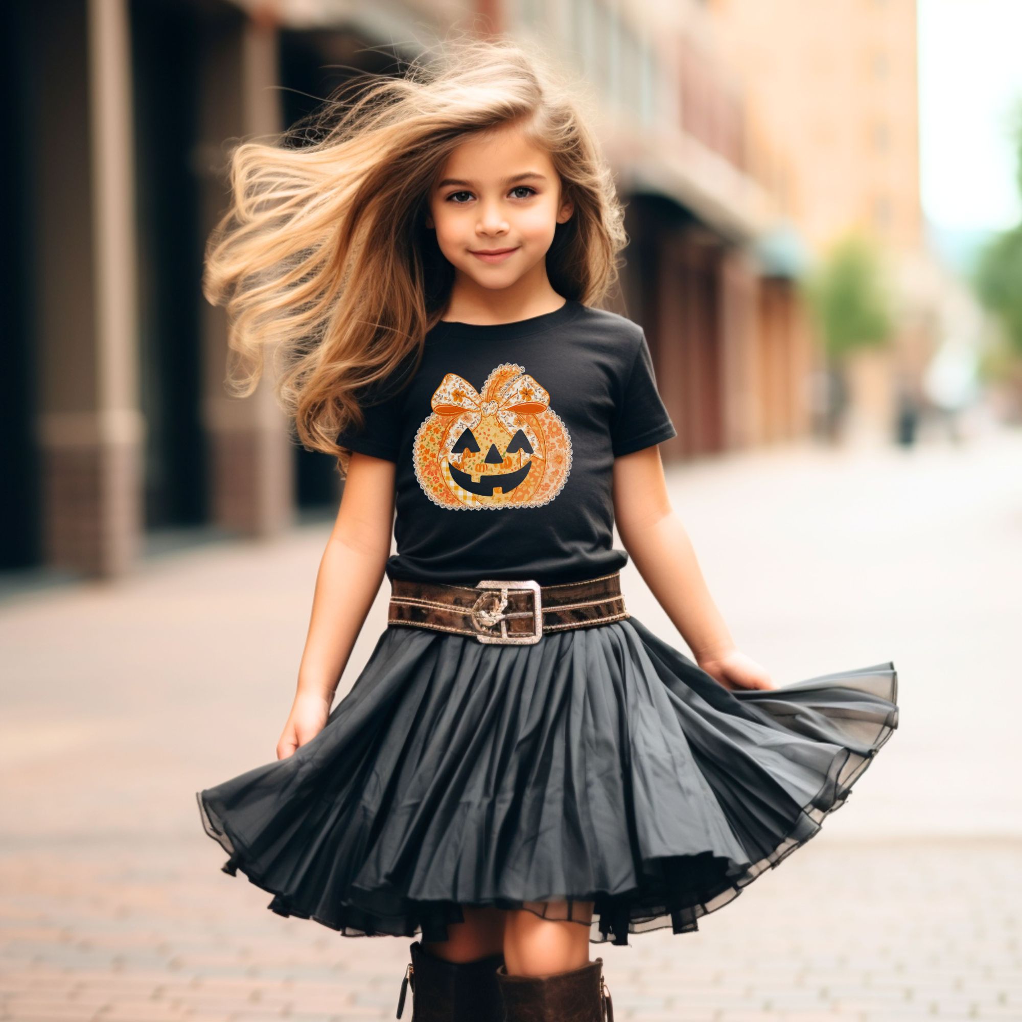Kids Jack-o-Lantern Shirt product thumbnail image Kids Jack-o-Lantern Shirt product thumbnail image