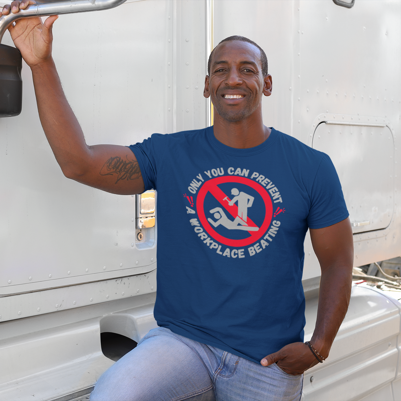 Funny Work Tee, Only You Can Prevent Work Beatings, Humorous Graphic Shirt for Blue-Collar Workers, Gift for Him or Her, Mom, Dad, product thumbnail image Funny Work Tee, Only You Can Prevent Work Beatings, Humorous Graphic Shirt for Blue-Collar Workers, Gift for Him or Her, Mom, Dad, product thumbnail image