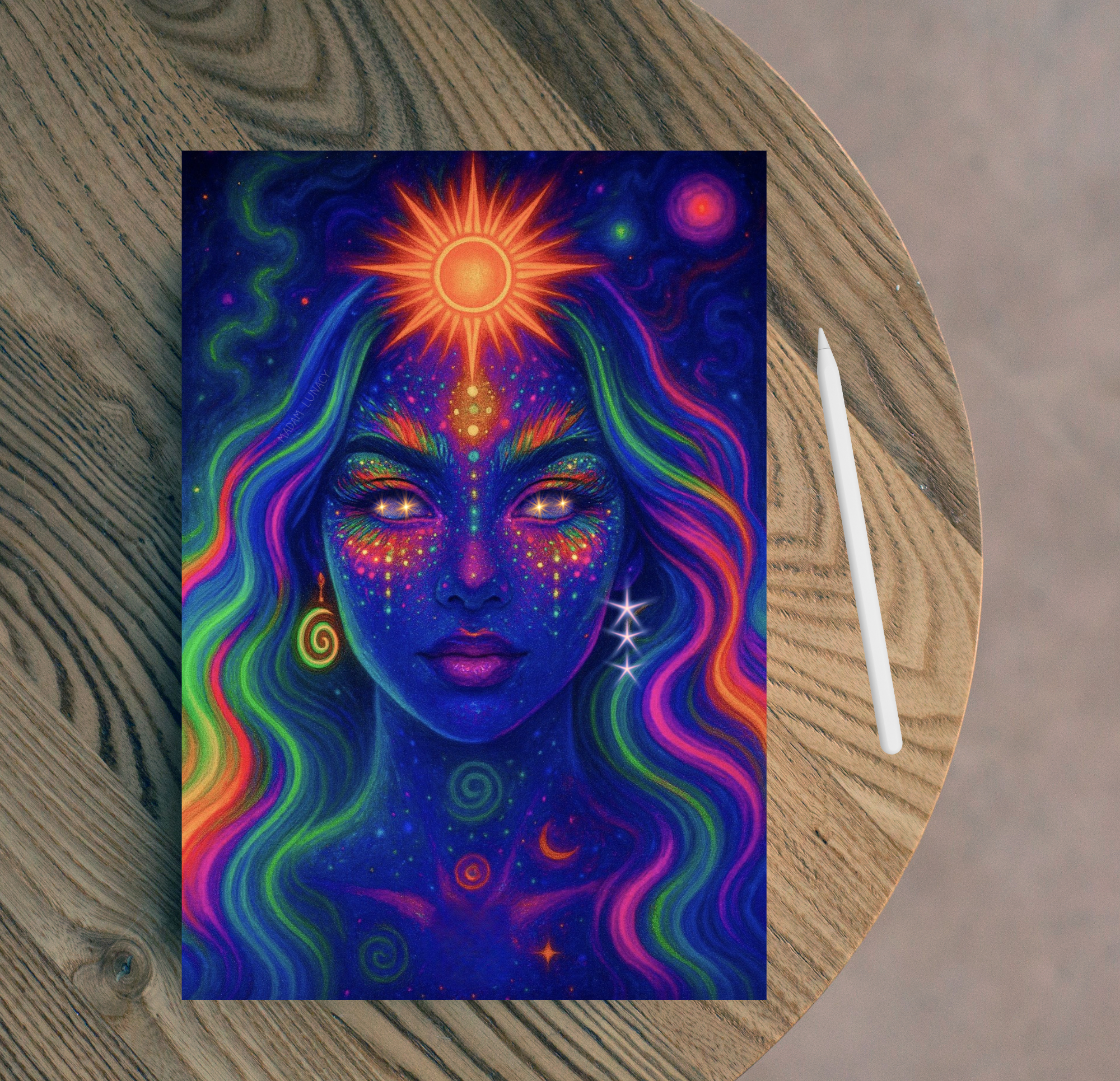 LightBody. Art by Madam Lunacy - ART PRINT │Dreamscape Art Portal  product thumbnail image