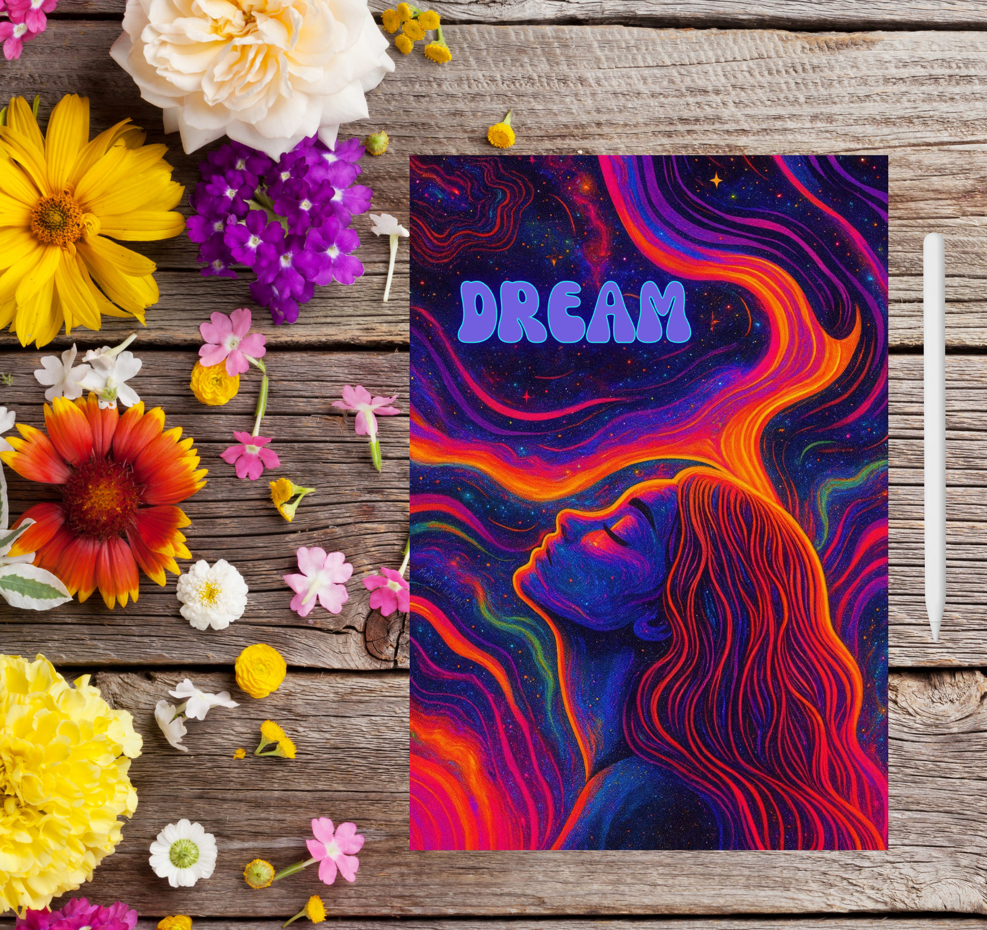 Dreamweaver. Art by Madam Lunacy - ART PRINT │Dreamscape Art Portal  product thumbnail image