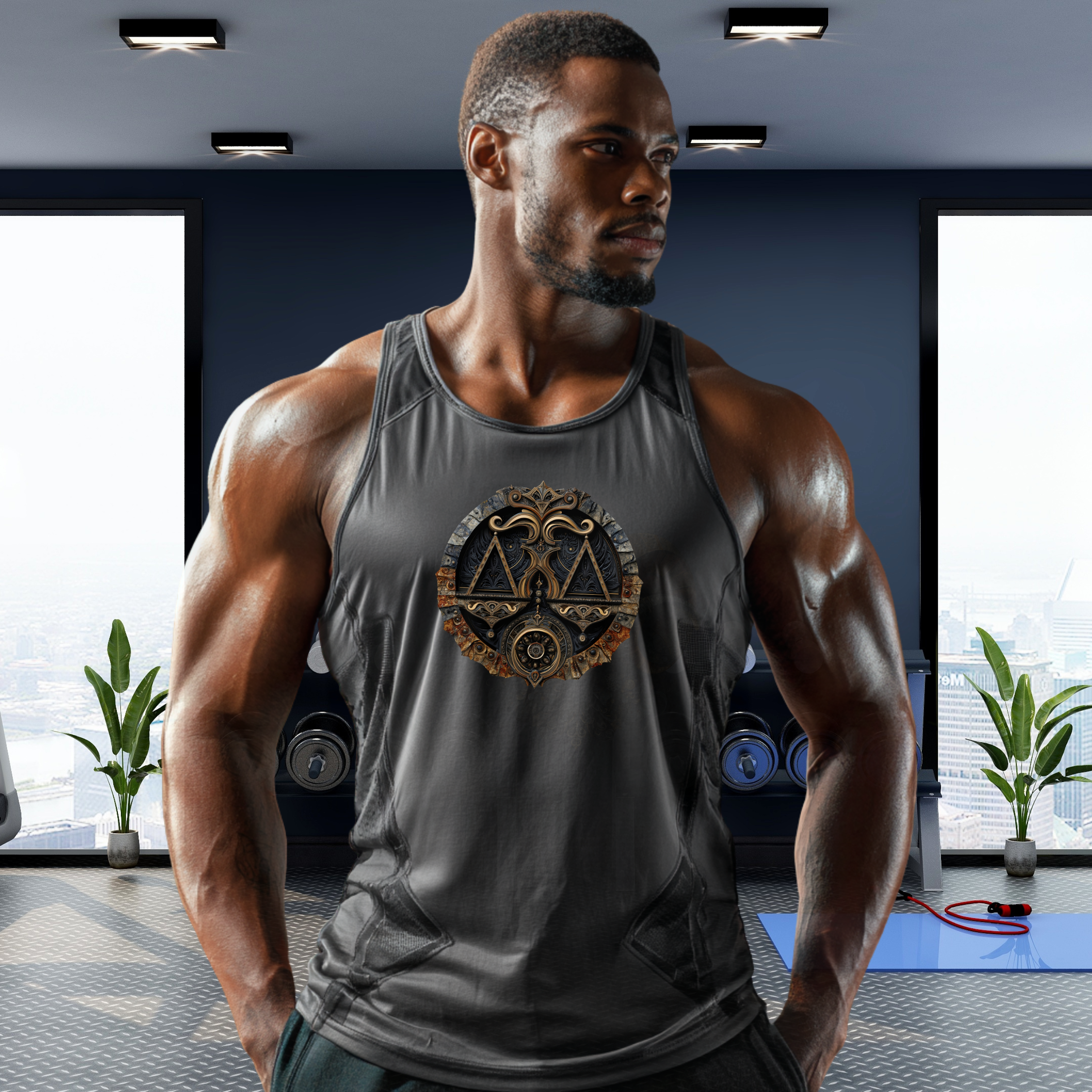 Libra Astrological Zodiac Sign Unisex Jersey Tank product thumbnail image Libra Astrological Zodiac Sign Unisex Jersey Tank product thumbnail image