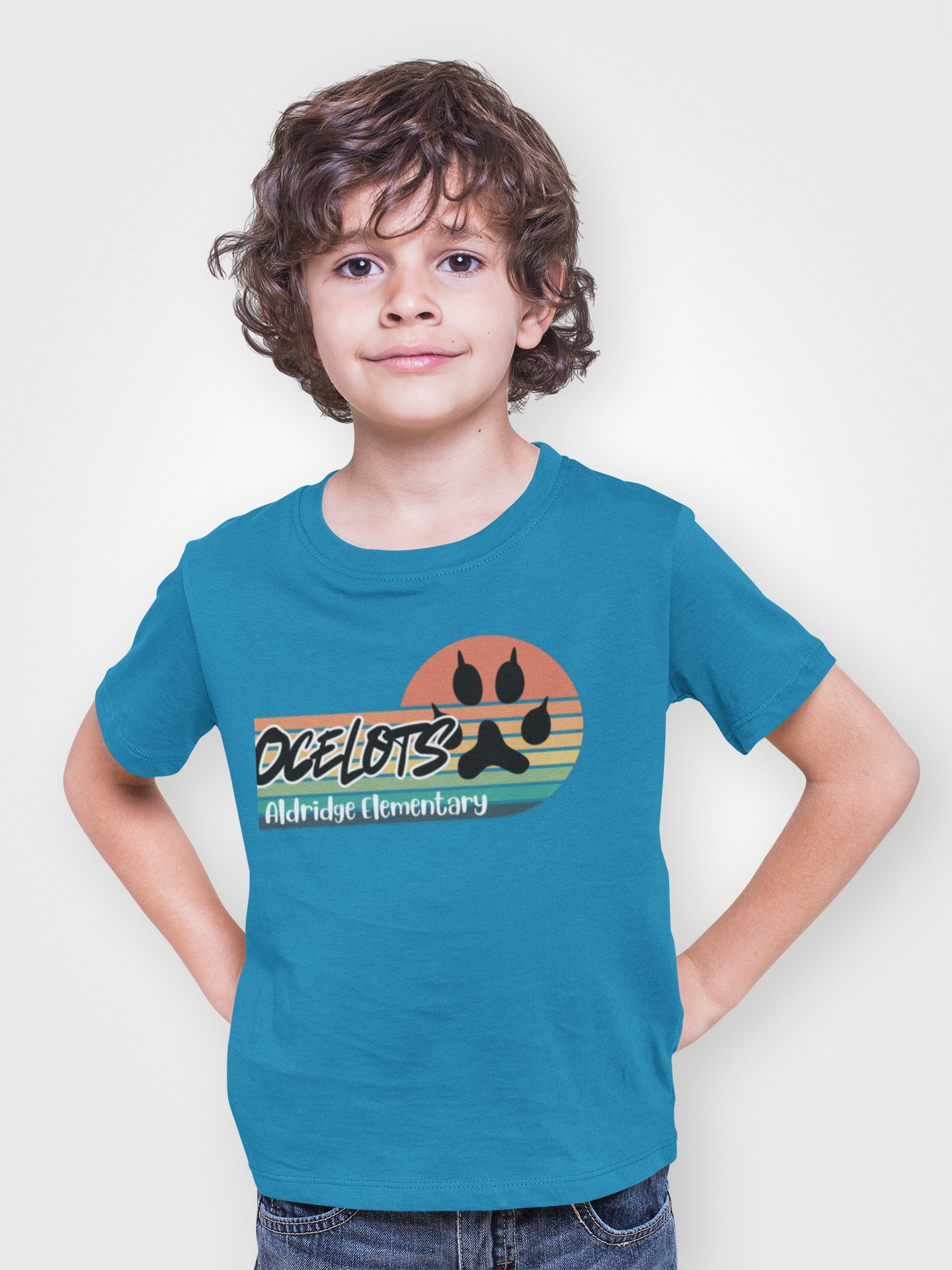 Ocelots SpiritYouth Tee -Aldrige Ocelots Plano