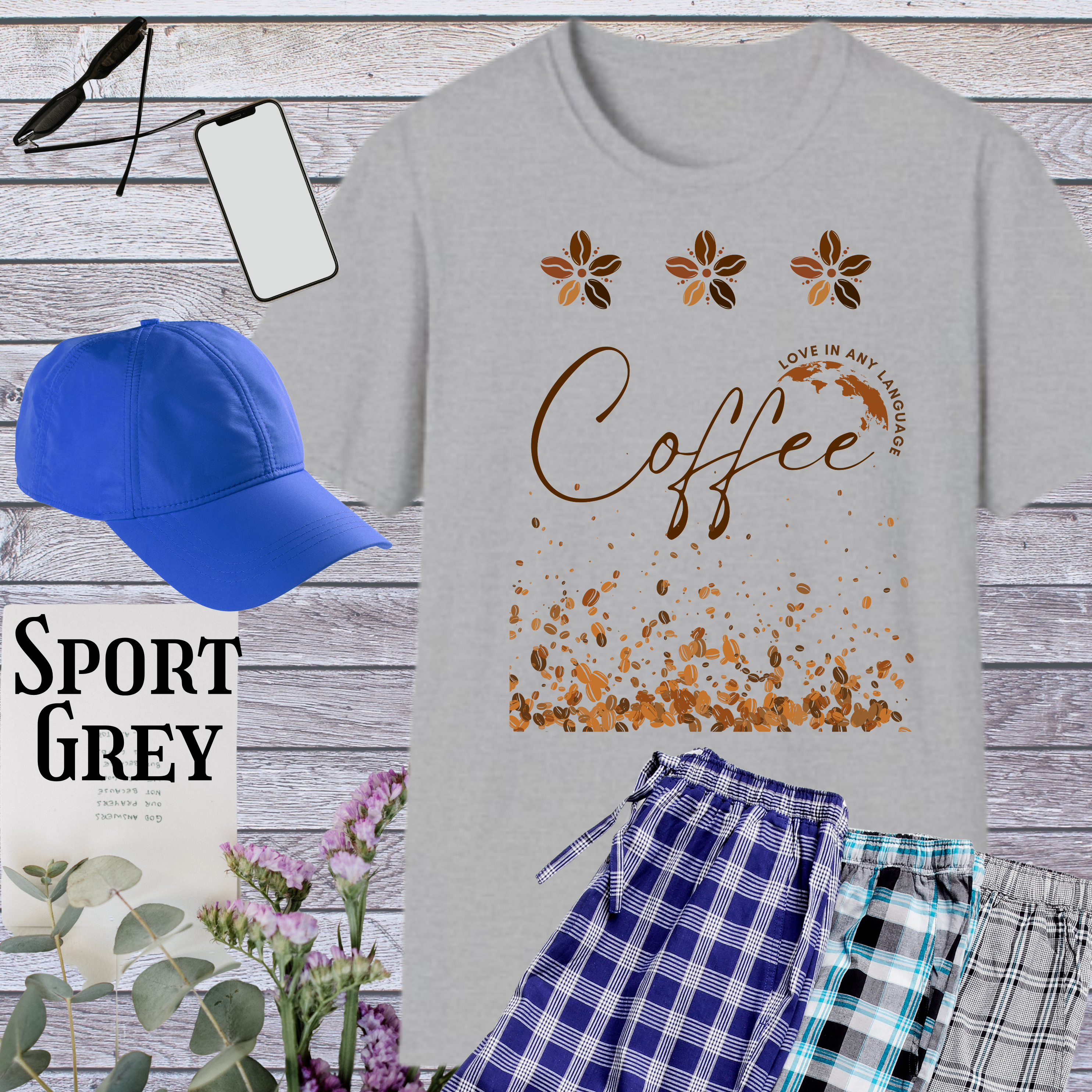 Coffee lover T-Shirt gift for birthday gift for coffee addicts product thumbnail image