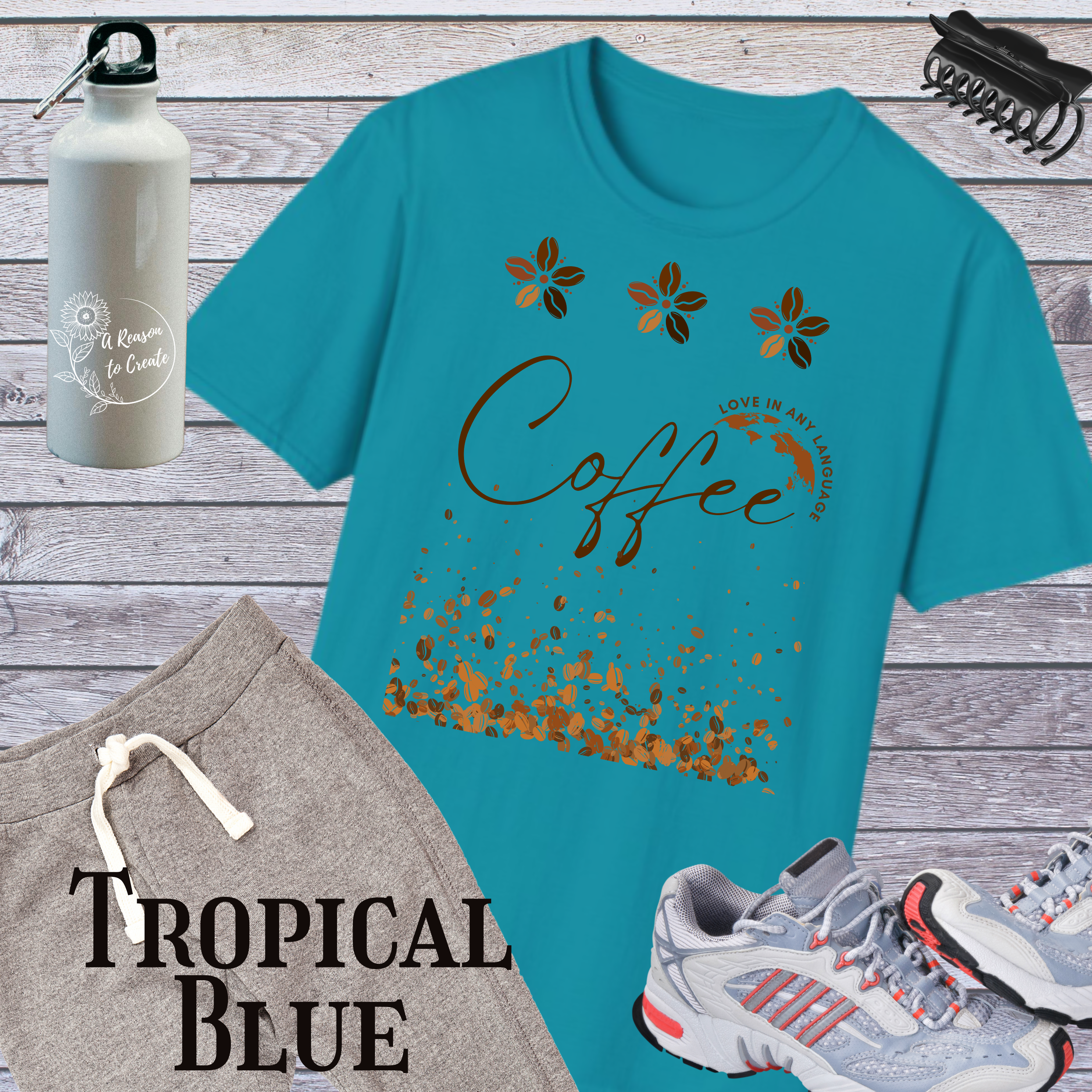 Coffee lover T-Shirt gift for birthday gift for coffee addicts product thumbnail image
