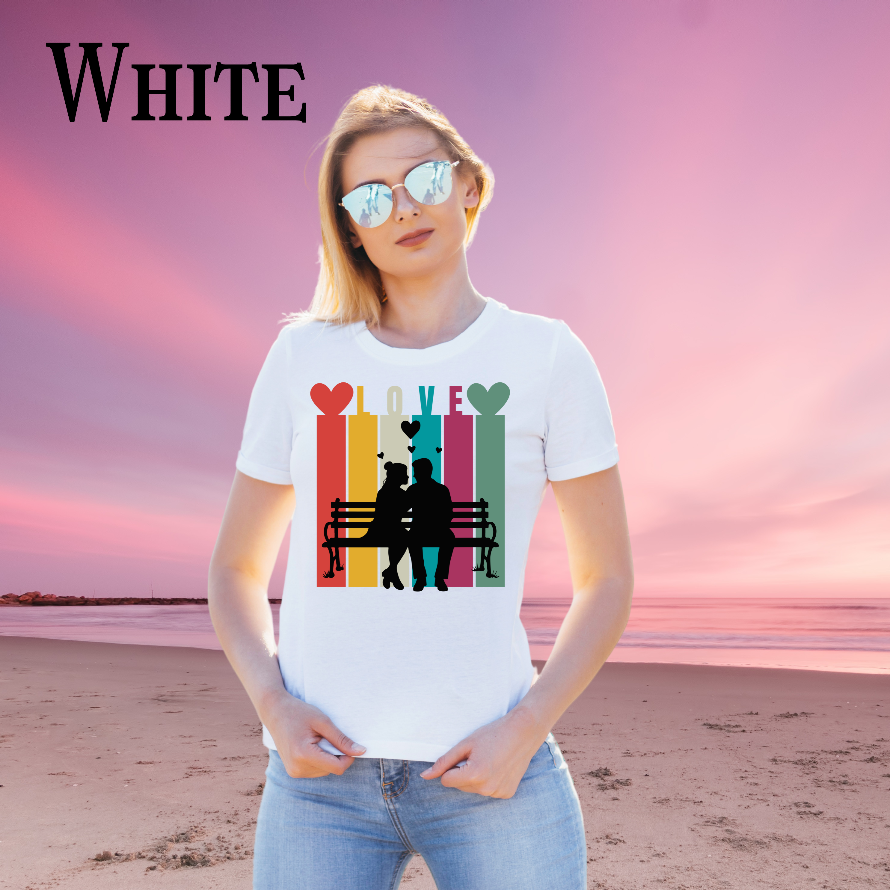 Sweet Love Unisex T-Shirt, Cute Couple Shirt, Valentine's Day Gift, Romantic Top, Softstyle Tee product thumbnail image