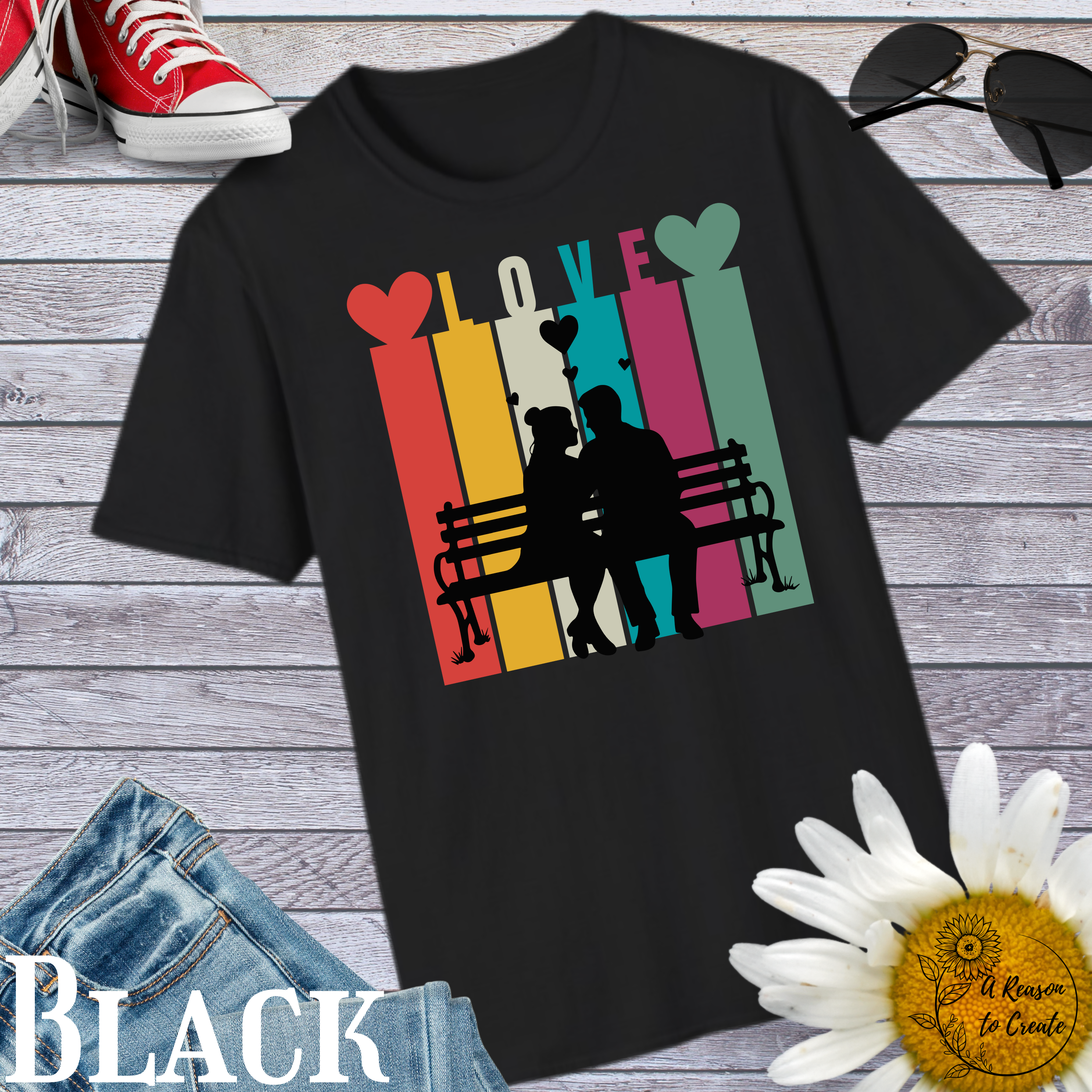 Sweet Love Unisex T-Shirt, Cute Couple Shirt, Valentine's Day Gift, Romantic Top, Softstyle Tee product thumbnail image