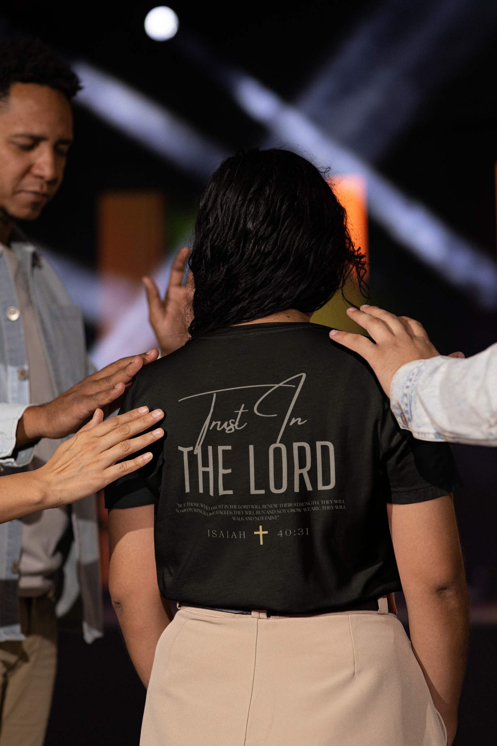 Trust In the Lord Unisex Tee - Inspirational Christian Shirt, Isaiah 40:31, Trust In The Lord, Religious Gift, Everyday Wear, Motivational Apparel product thumbnail image Trust In the Lord Unisex Tee - Inspirational Christian Shirt, Isaiah 40:31, Trust In The Lord, Religious Gift, Everyday Wear, Motivational Apparel product thumbnail image