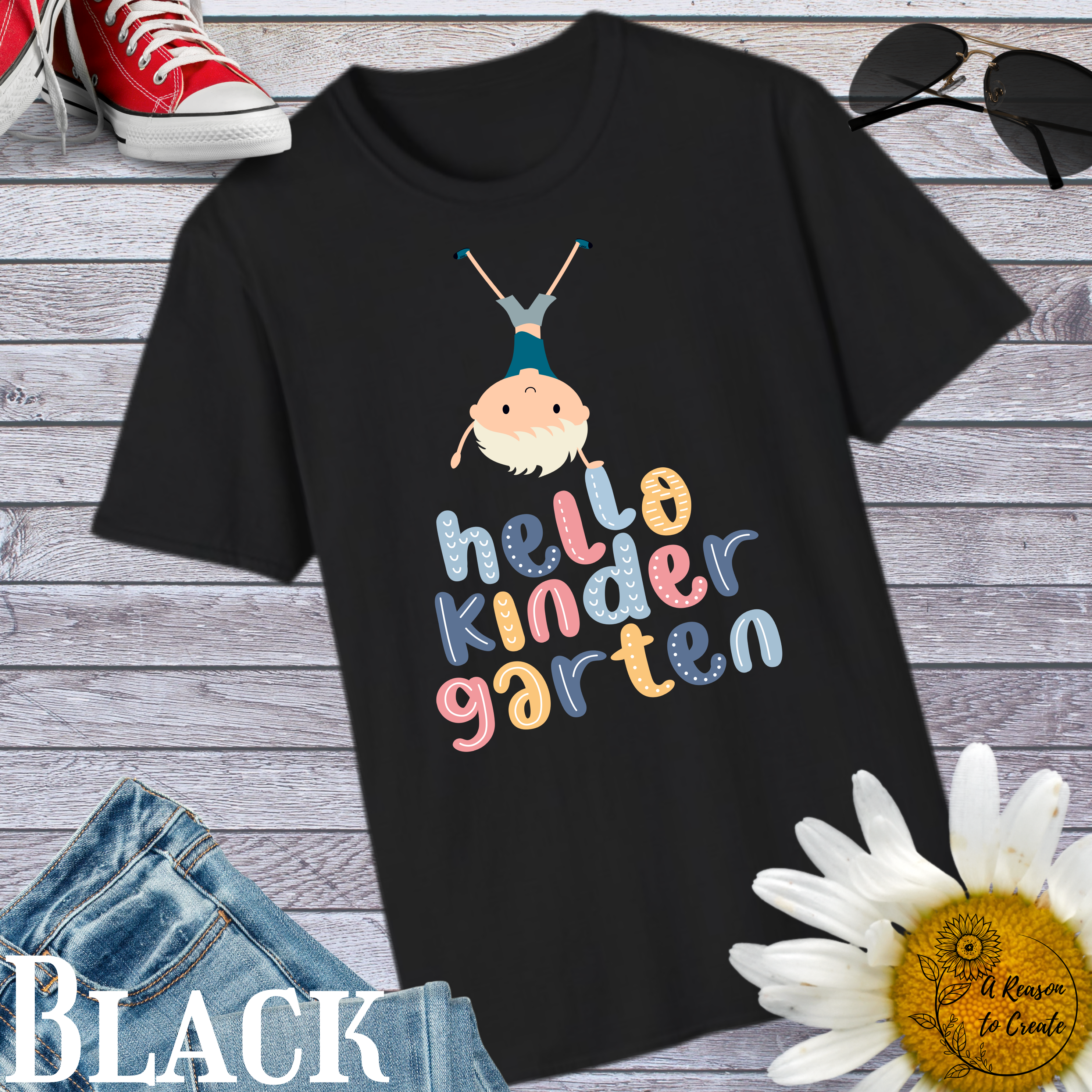 Hello Kindergarten Unisex T-Shirt, Back to School Shirt, Kids Gift, Teacher Appreciation, Fun Classroom Tee