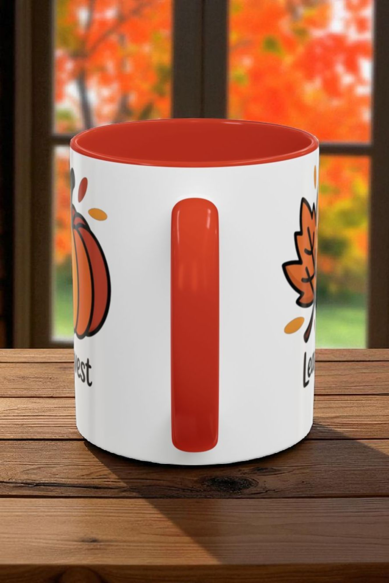 Cozy Fall Accent Coffee Mug - Perfect for Autumn, Harvest, Thanksgiving, Seasonal Decor, Warm Beverages product thumbnail image Cozy Fall Accent Coffee Mug - Perfect for Autumn, Harvest, Thanksgiving, Seasonal Decor, Warm Beverages product thumbnail image