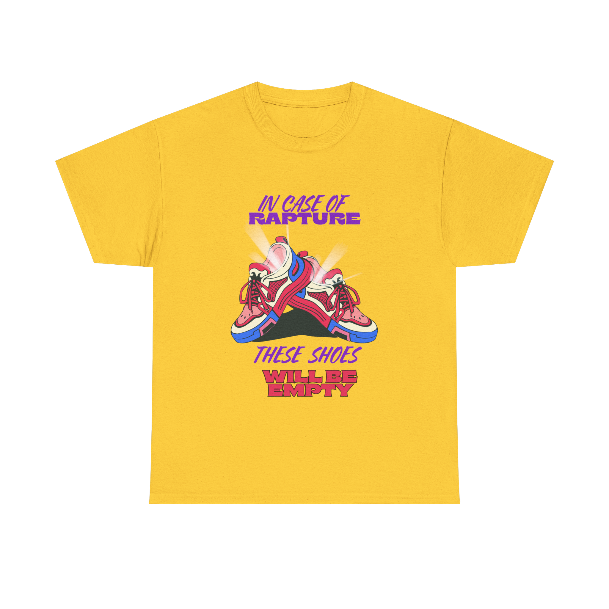 In Case Of Rapture- Unisex Heavy Cotton Tee product thumbnail image