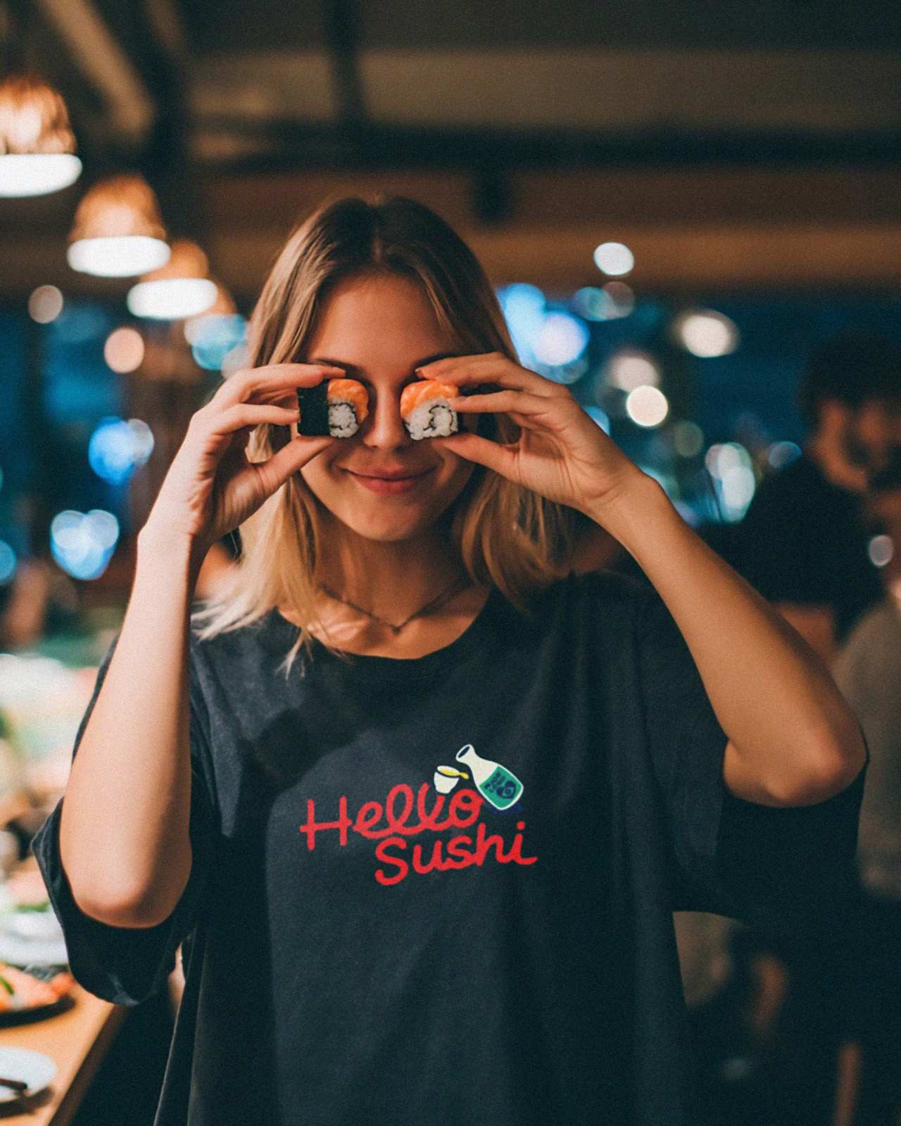 Hello Sushi Kitty - A NiceLogo Summer Up 2025 Limited Production: Lightweight High Quality T-Shirt product thumbnail image Hello Sushi Kitty - A NiceLogo Summer Up 2025 Limited Production: Lightweight High Quality T-Shirt product thumbnail image