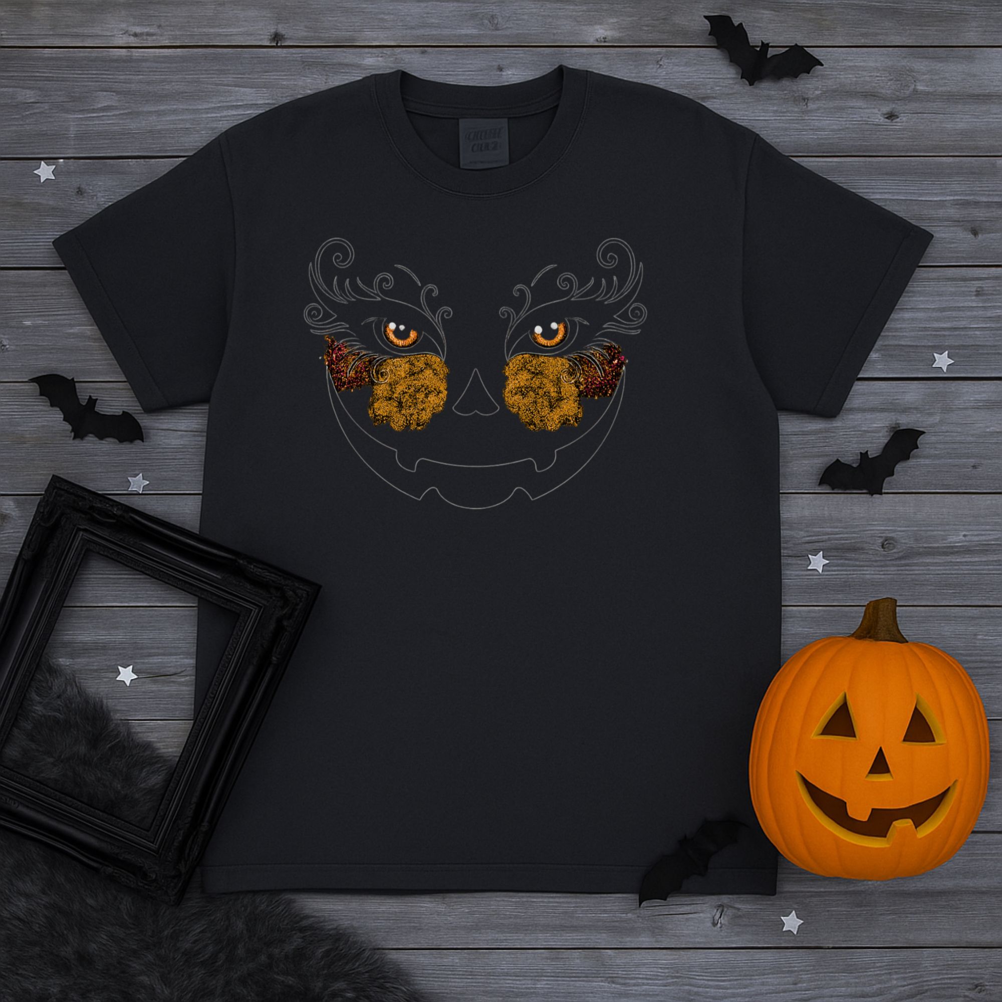 Witchy Pumpkin T-shirt product thumbnail image Witchy Pumpkin T-shirt product thumbnail image