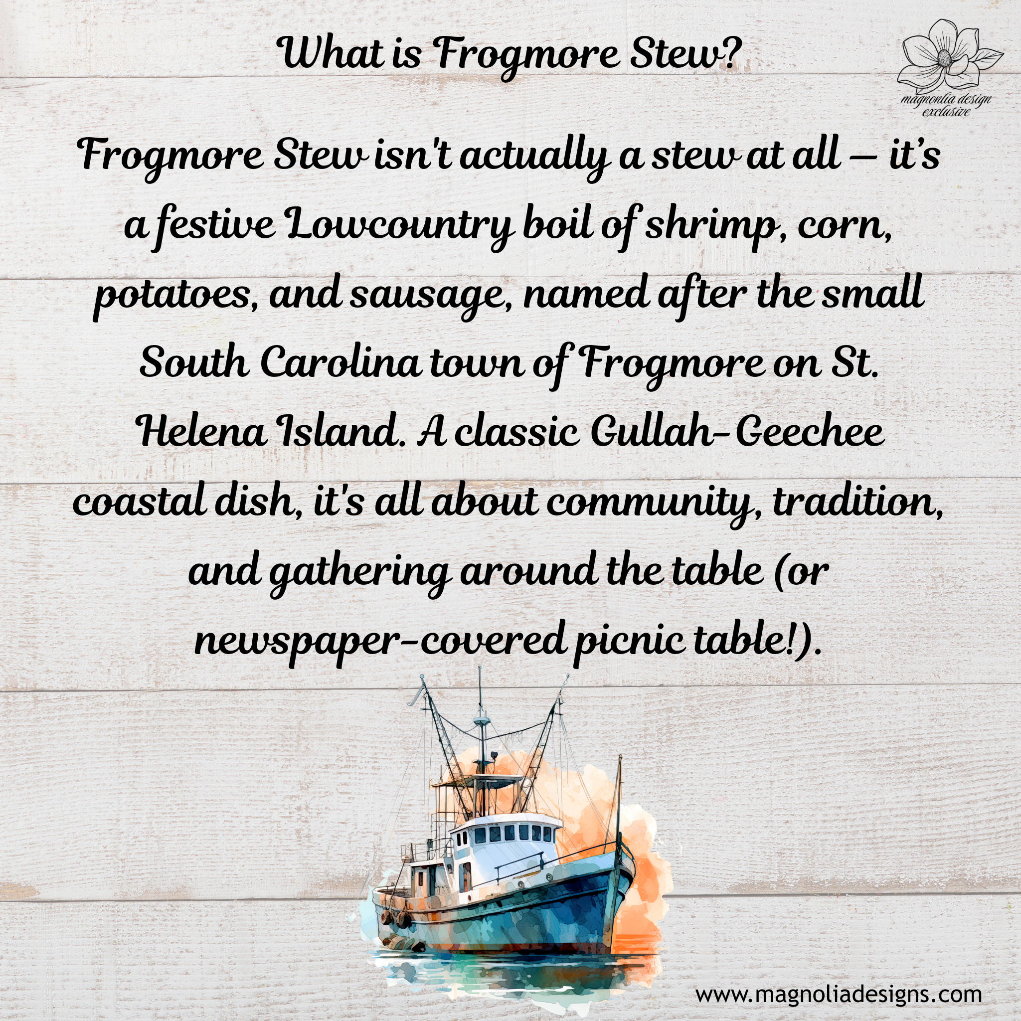 Frogmore Stew by Day Tote | Eco-Friendly Black Canvas Tote with Southern Lowcountry Charm – Beach, Market, or Everyday Carryall product thumbnail image Frogmore Stew by Day Tote | Eco-Friendly Black Canvas Tote with Southern Lowcountry Charm – Beach, Market, or Everyday Carryall product thumbnail image