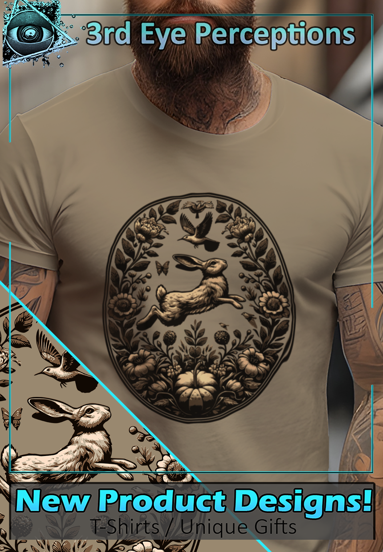 Vintage Ornate Victorian Leaping Rabbit Seasonal product thumbnail image Vintage Ornate Victorian Leaping Rabbit Seasonal product thumbnail image