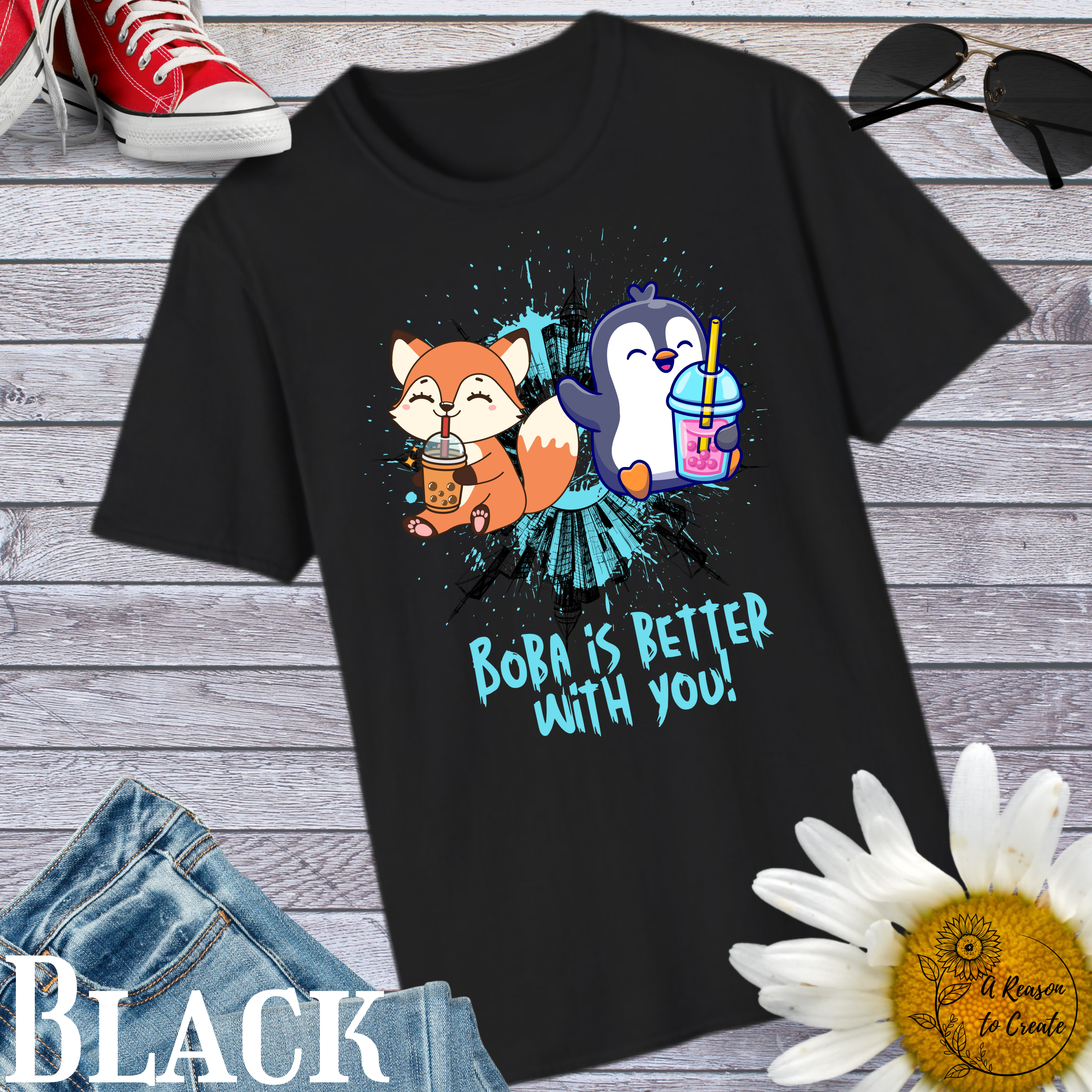 Cute Animal Friends T-Shirt: Perfect Gift for Kids and Friends, Great for Birthdays, Summer Fun, Family Gatherings, Cute Graphic Tee