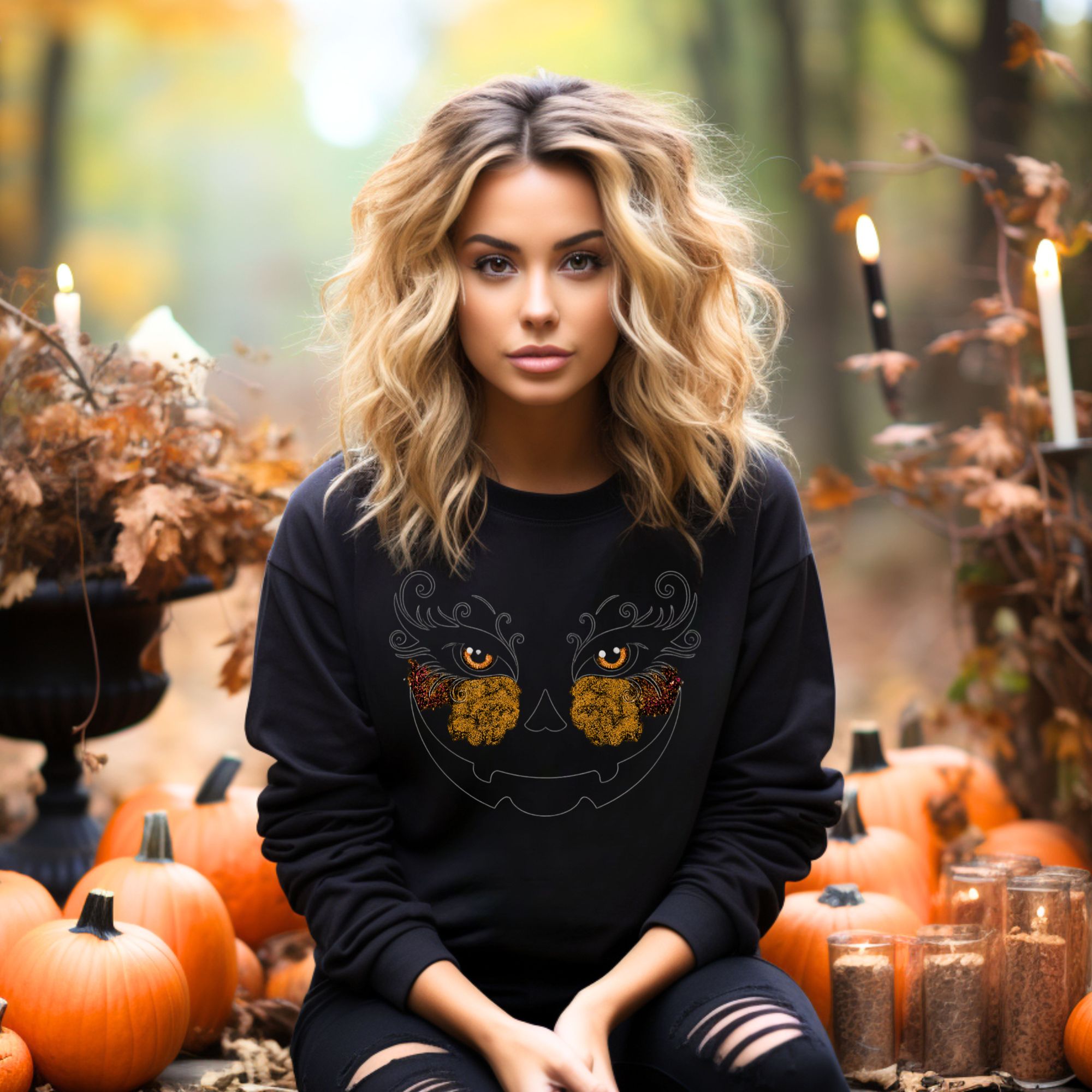 Witchy Pumpkin Sweatshirt