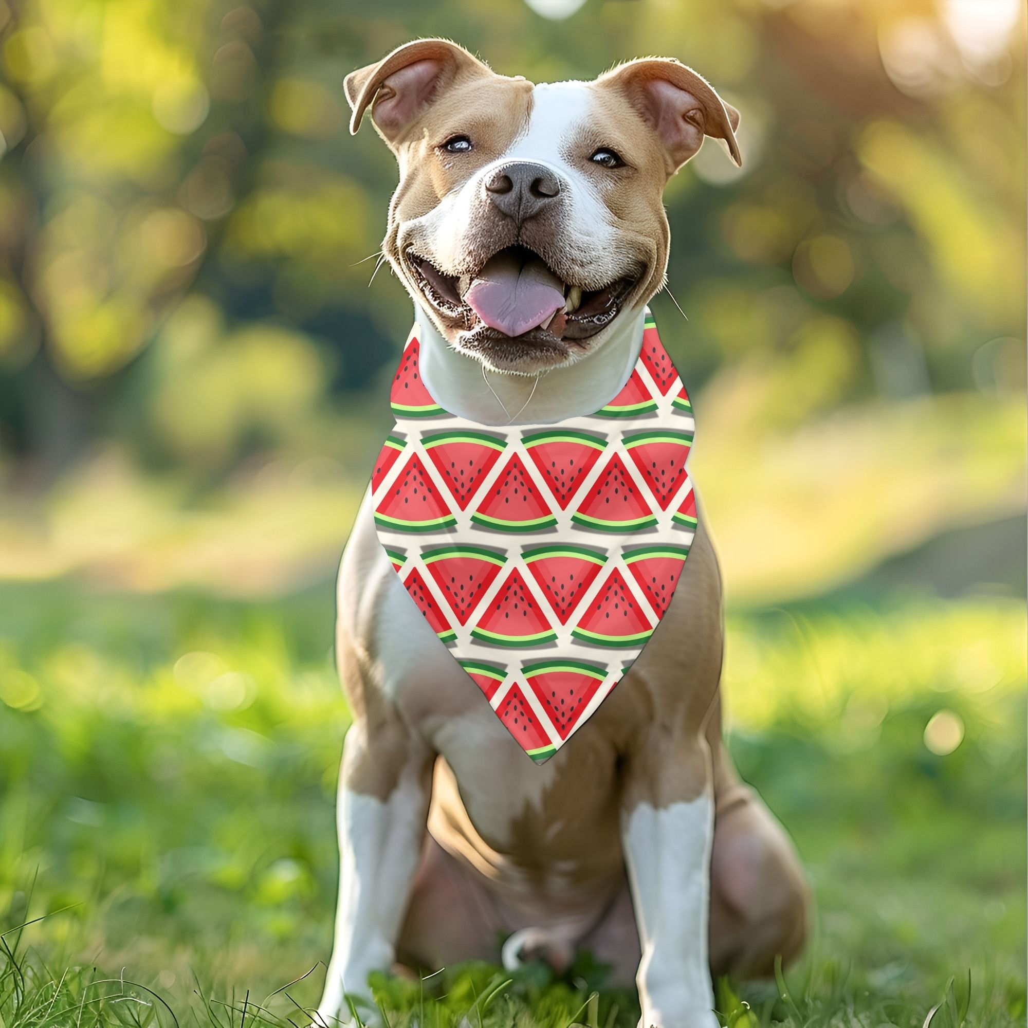Cute Watermelon Dog Bandana Cute Watermelon Dog Bandana