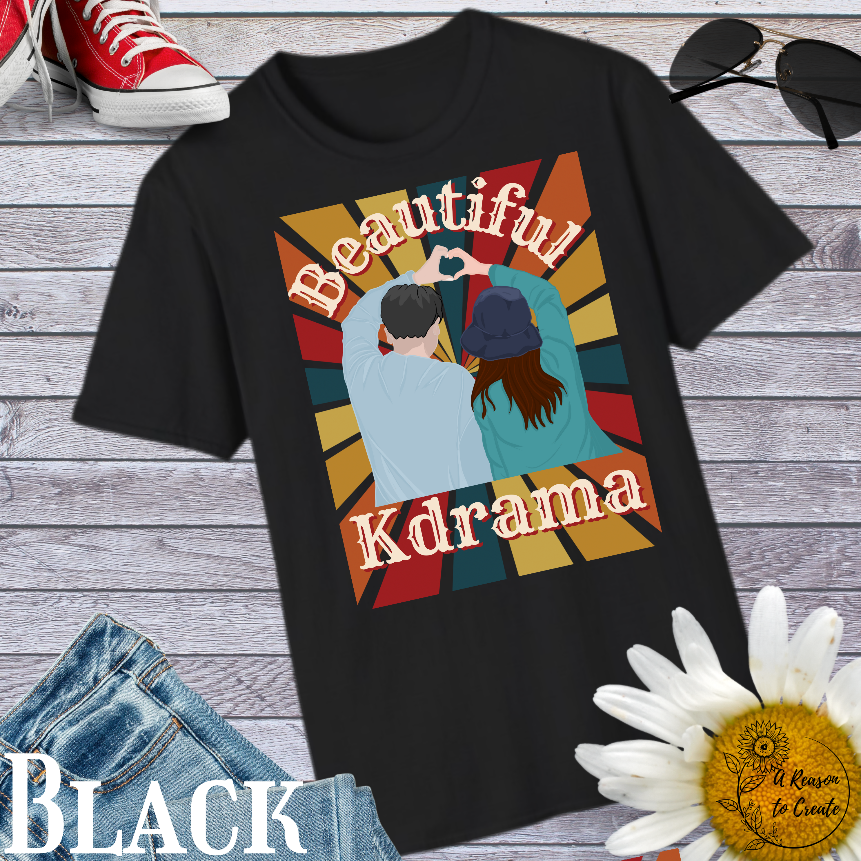 Beautiful Kdrama Unisex T-Shirt | Gift for Kdrama Fans, Casual Wear, Anime Merch, Unique Graphic Tee, Gift for Her