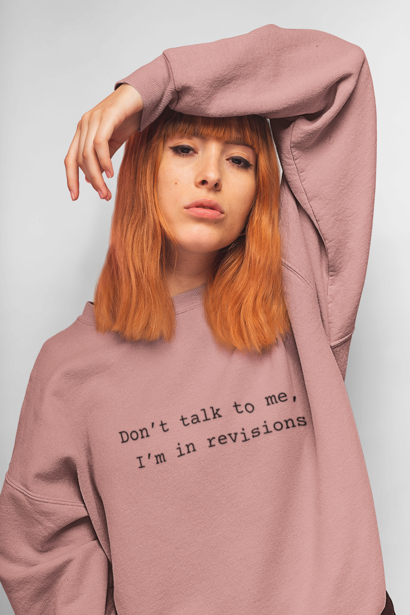 Creative Comfort Sweatshirt - Perfect for Writers, Cozy Nights, Revisions, Gift for Authors product thumbnail image