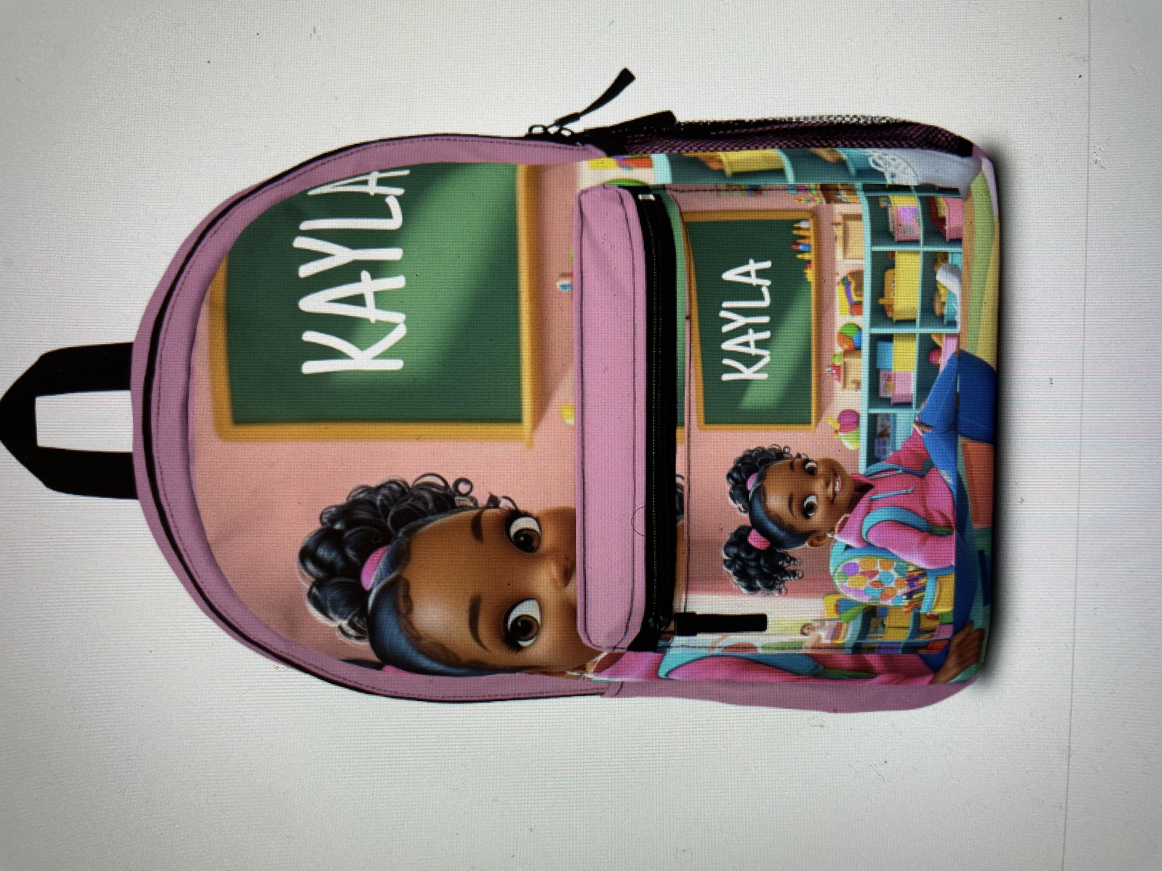 Personalized Kids Backpack with Design, School Bags for Girls, Custom Name Backpack, Cute Children's Backpack