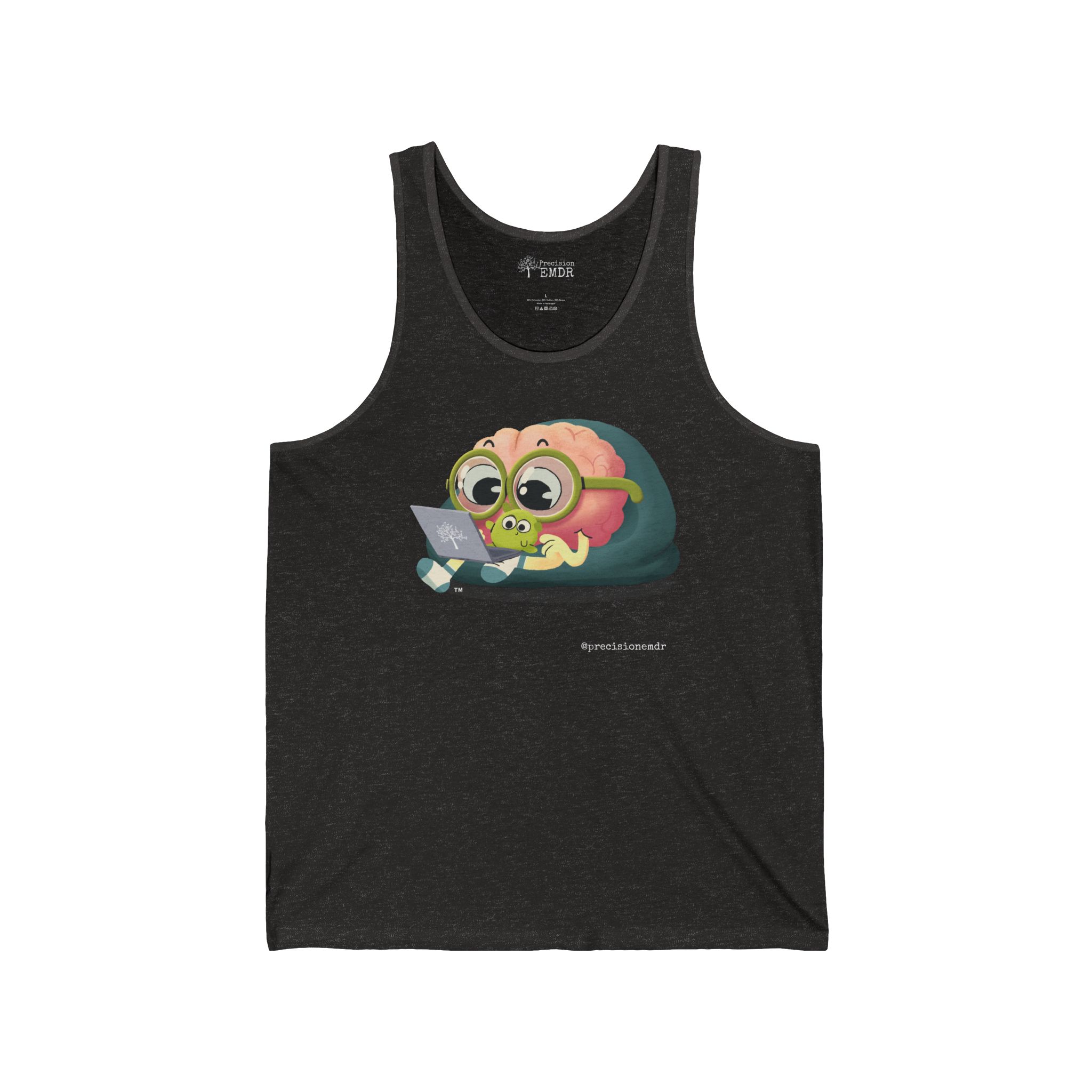 PEAbody &amp; PEAtie Peeking PEAtie Jersey Tank