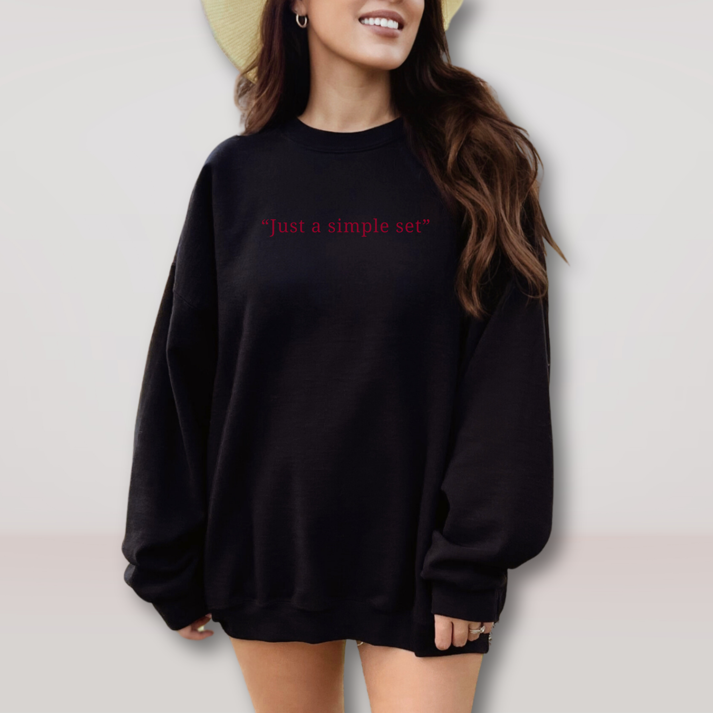 Just A Simple Set Sweatshirt product thumbnail image