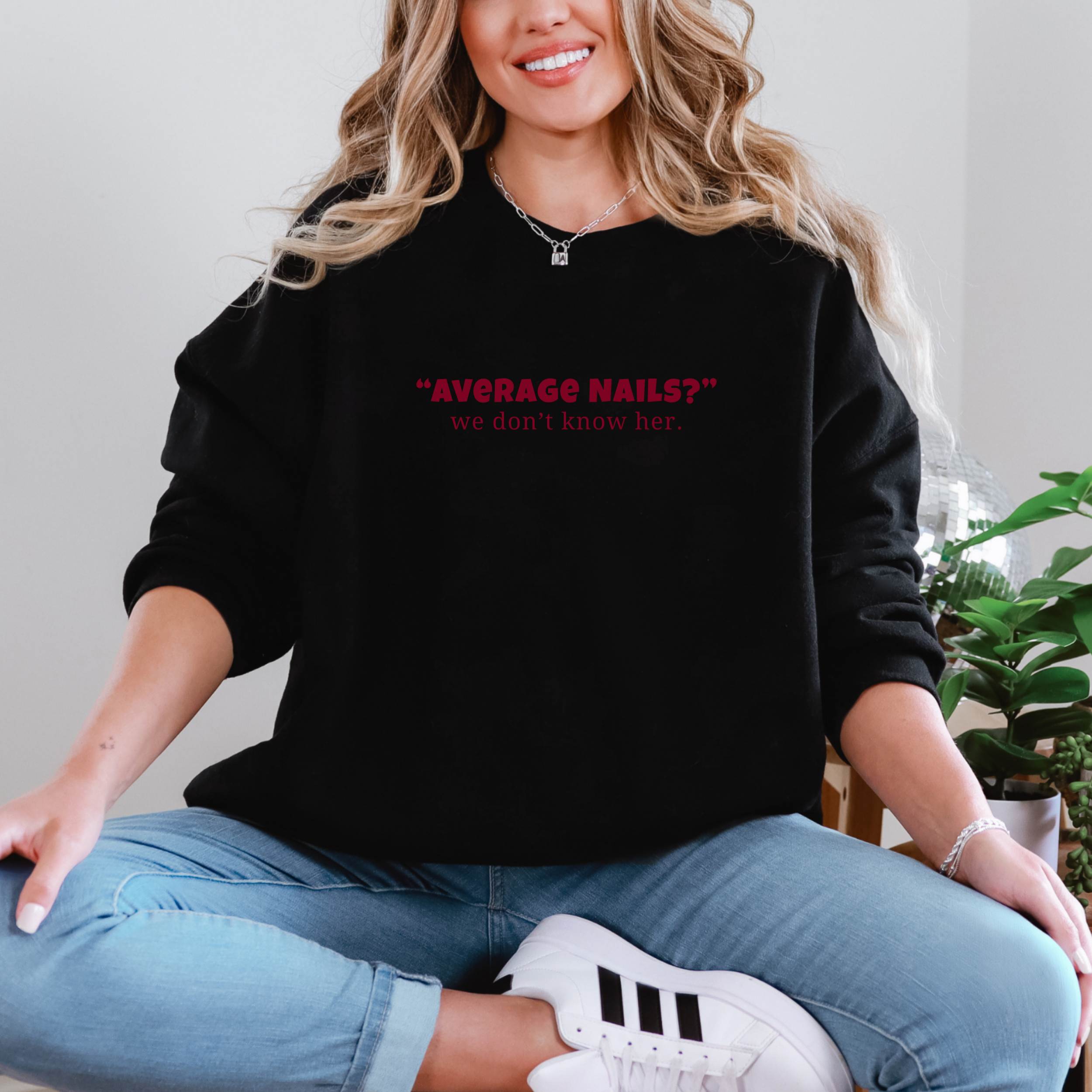 Average Nails? Sweatshirt product thumbnail image