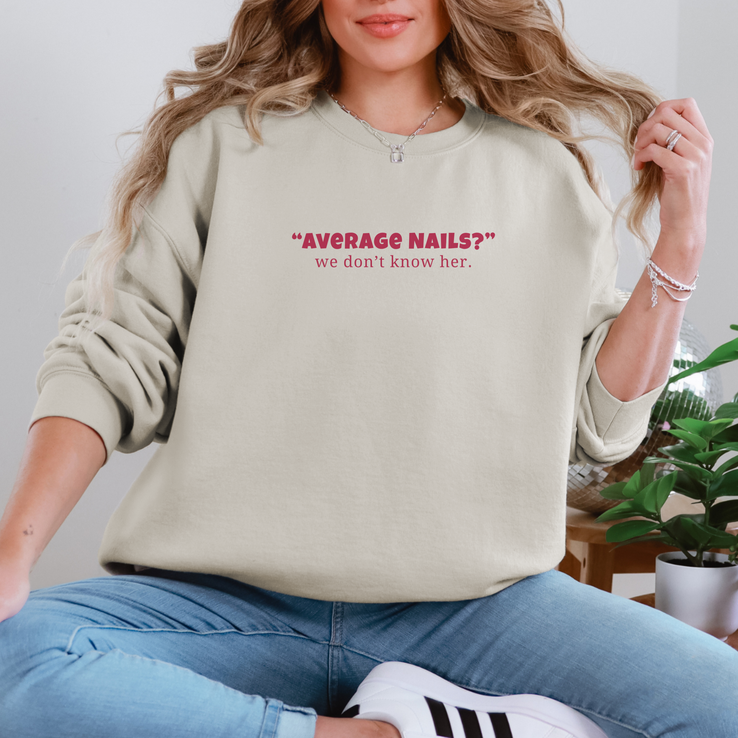 Average Nails? Sweatshirt product thumbnail image