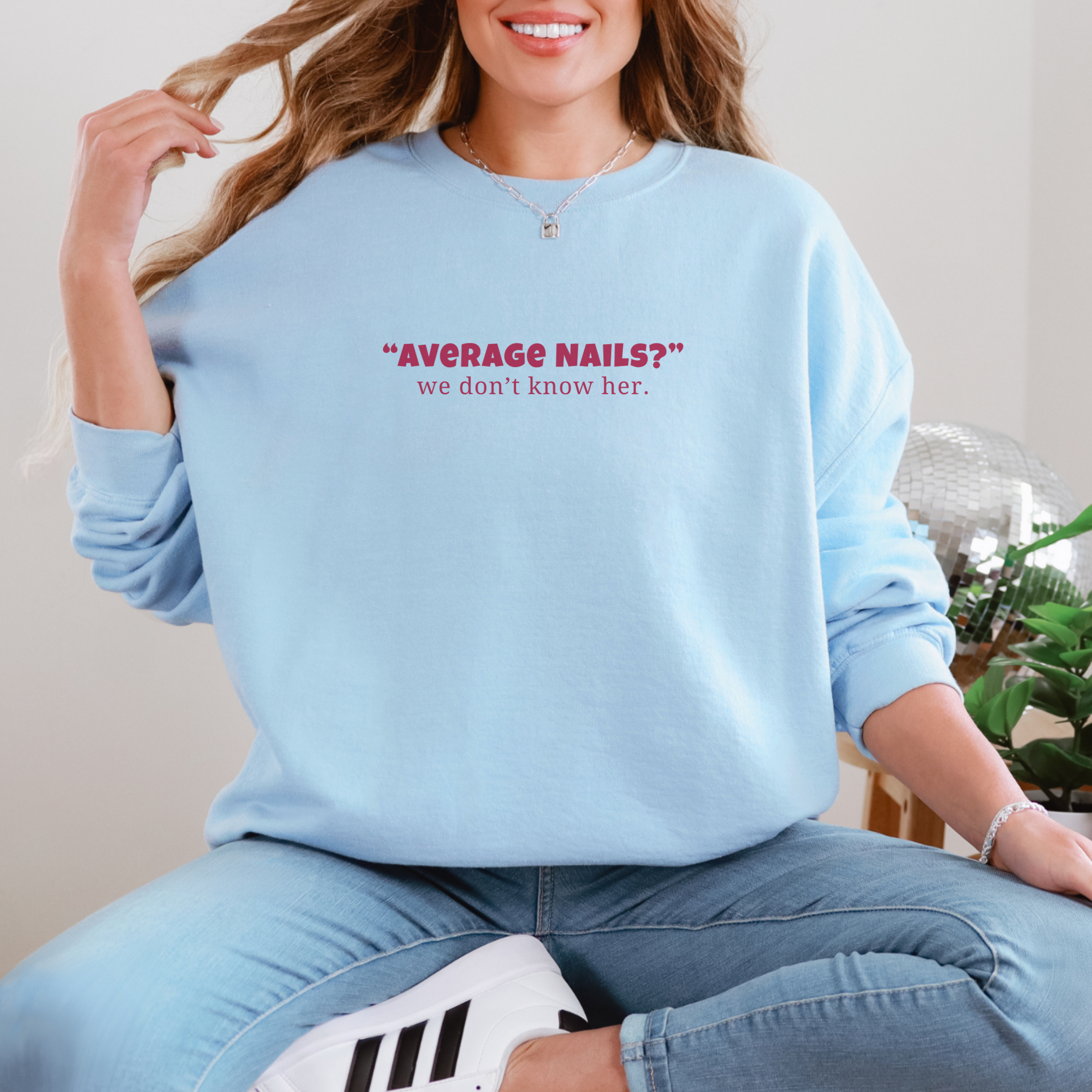 Average Nails? Sweatshirt product thumbnail image